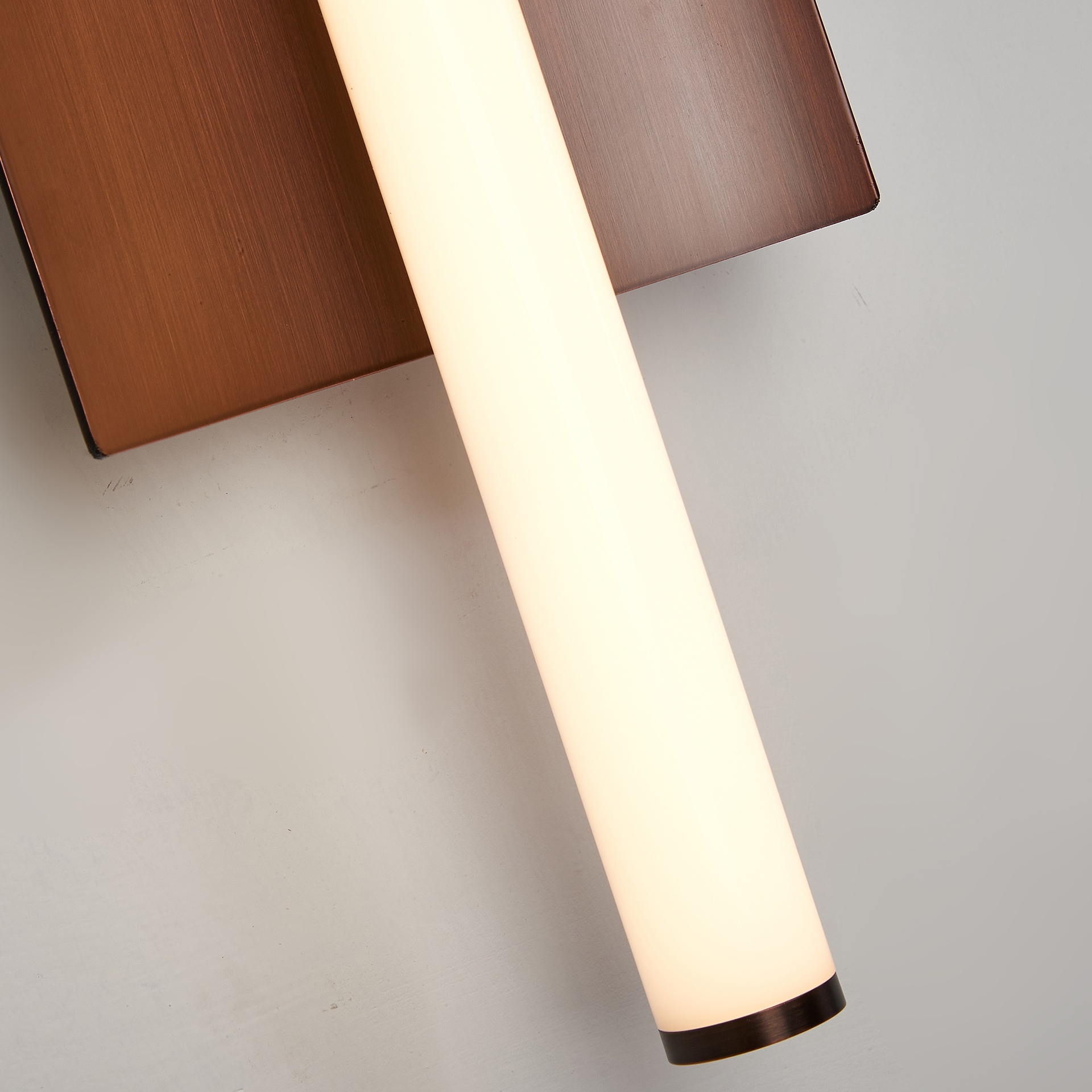 Vela · Luminarias de pared · Marrón Oscuro Cepillado