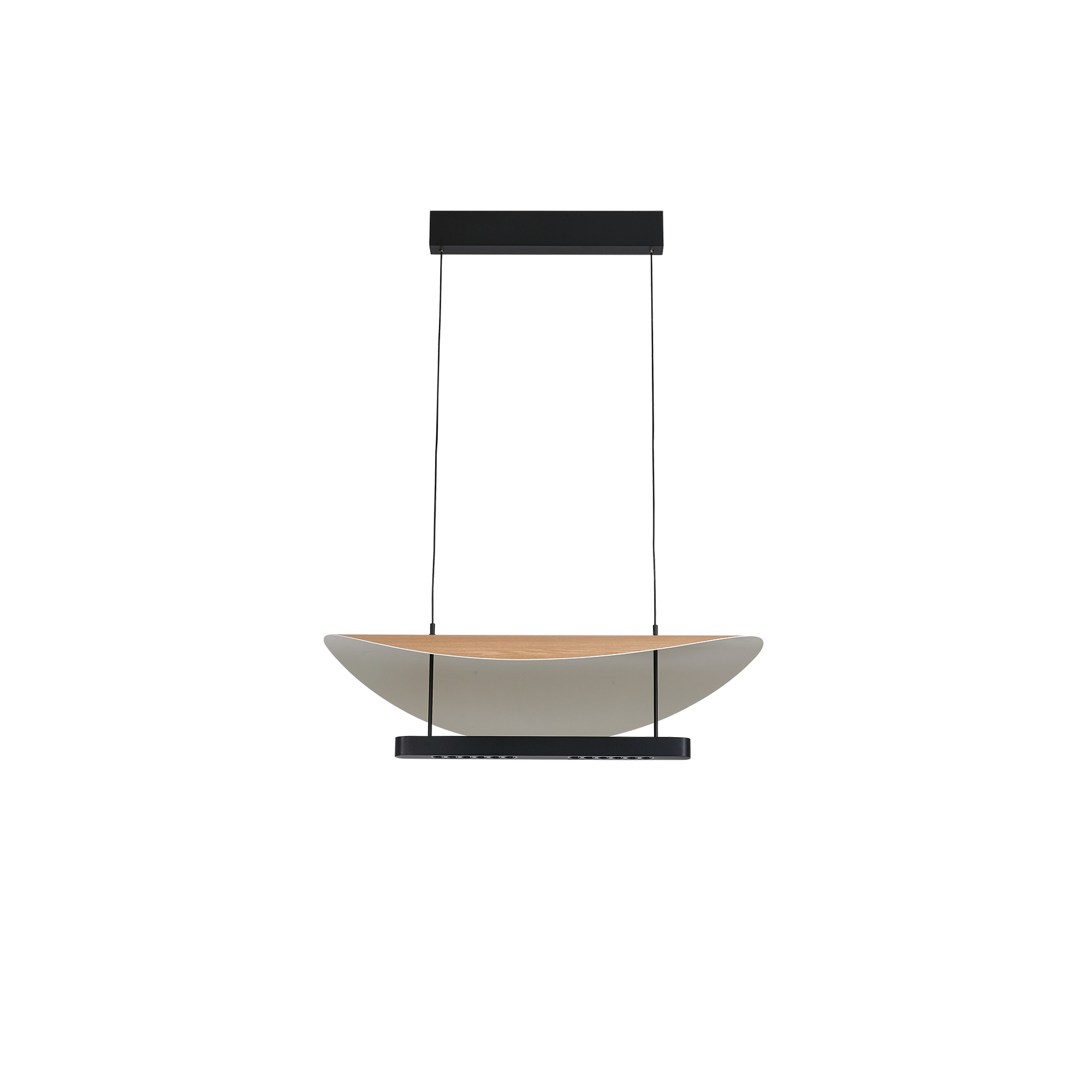 Abisal · Luminarias de techo · Haya / Negro