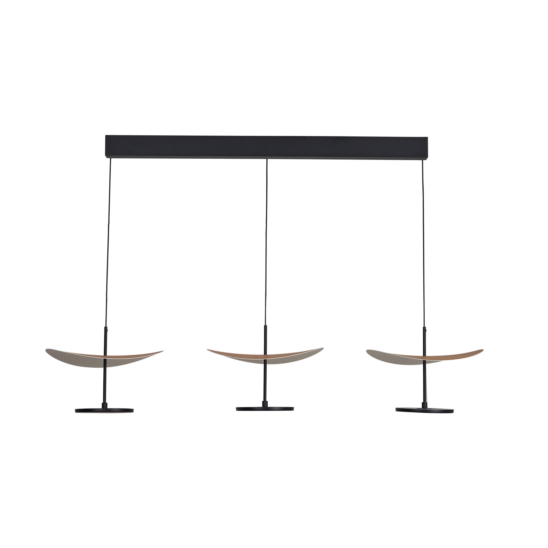 ABISAL * PENDANT LAMP LED 32W LINEA CCT 2700-5700K RF Beech