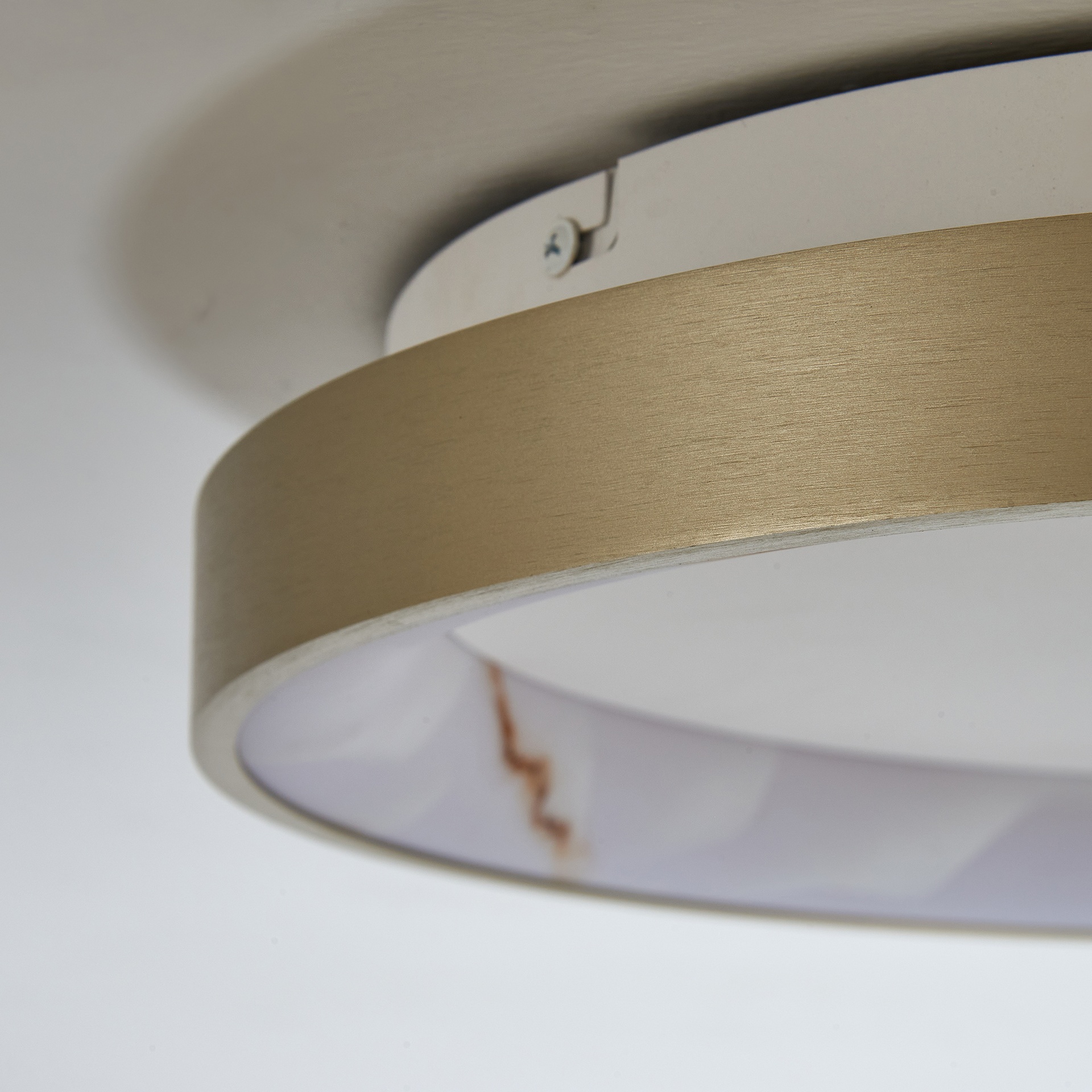KIRORO * Plafoniera LED 28W Champagne CCT 2700K-5000K ROUND