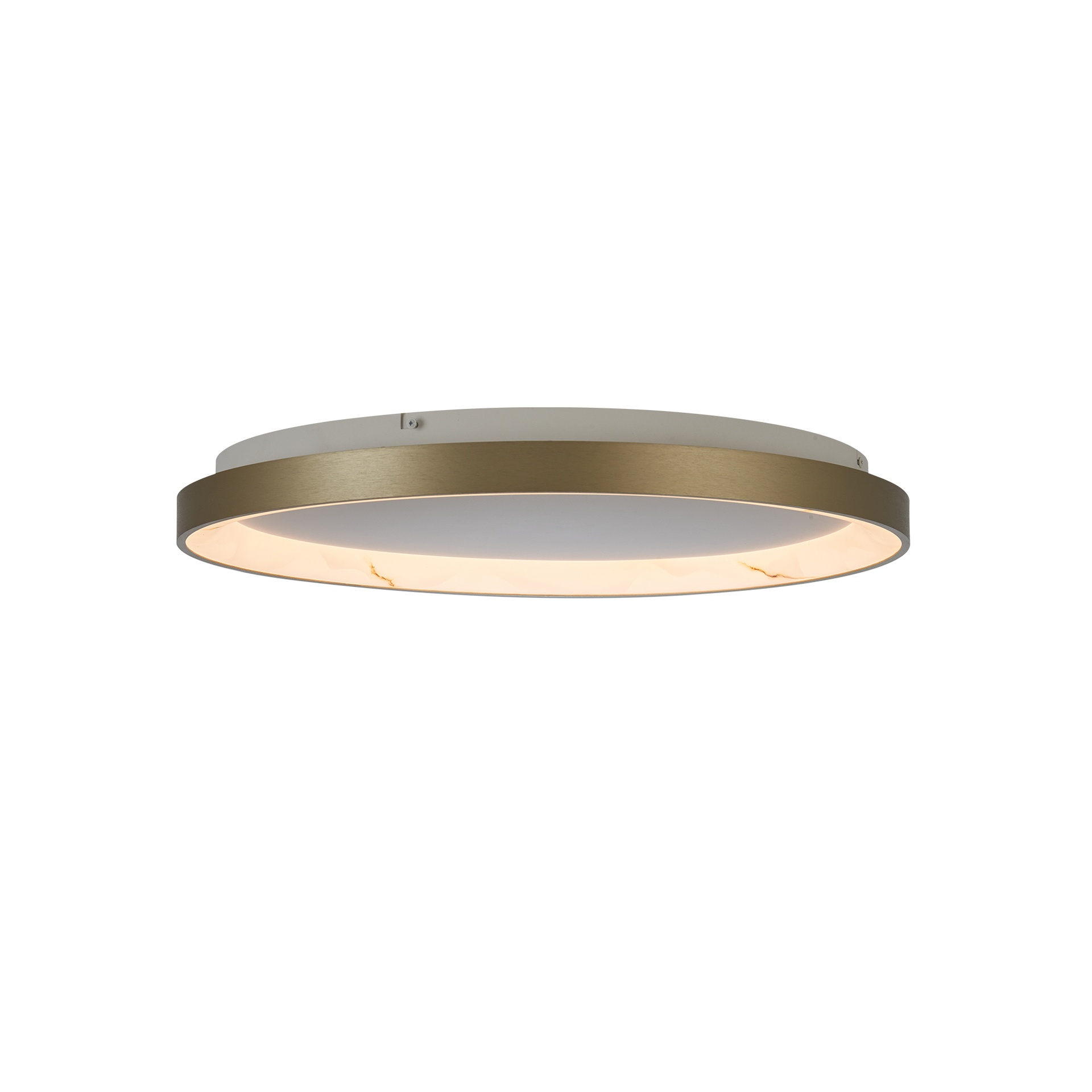 KIRORO * Plafoniera LED 38W Champagne CCT 2700K-5000K ROUND