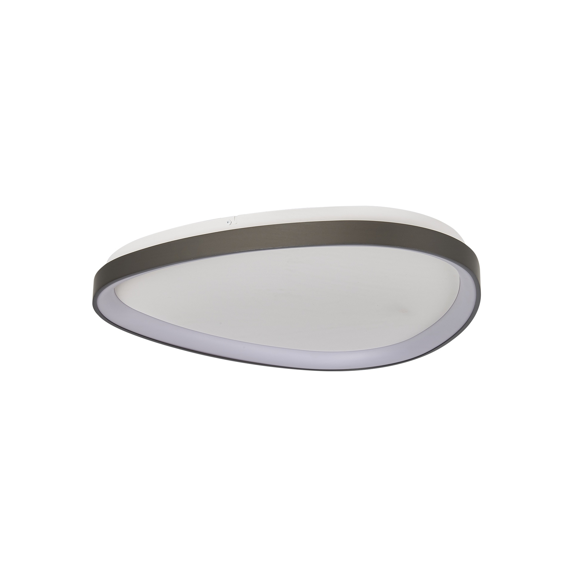 KIRORO * Ceiling Lamp LED 38W Brushed Dark Grey CCT 2700K-5000K TRIANGLE