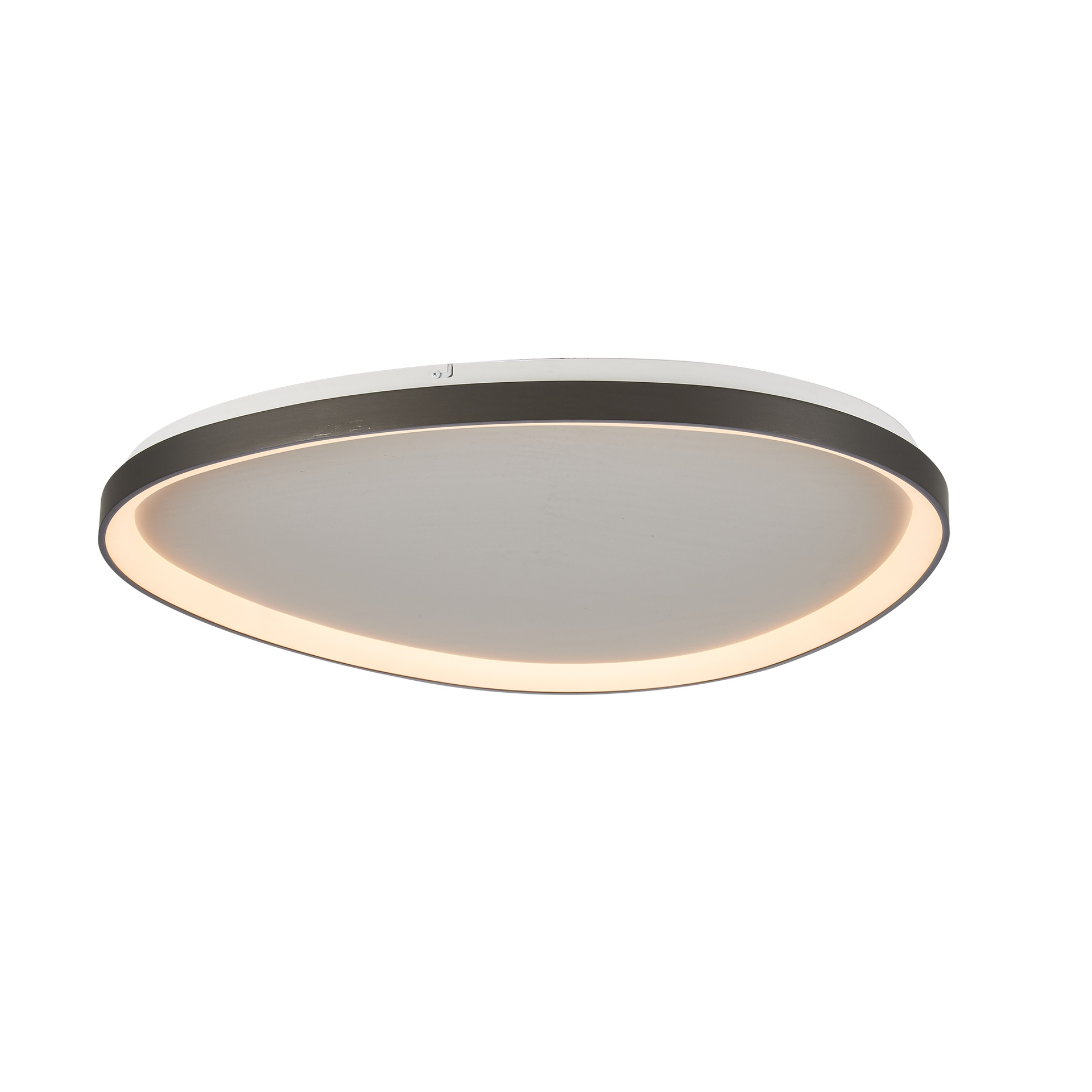 KIRORO * Ceiling Lamp LED 58W Brushed Dark Grey CCT 2700K-5000K TRIANGLE