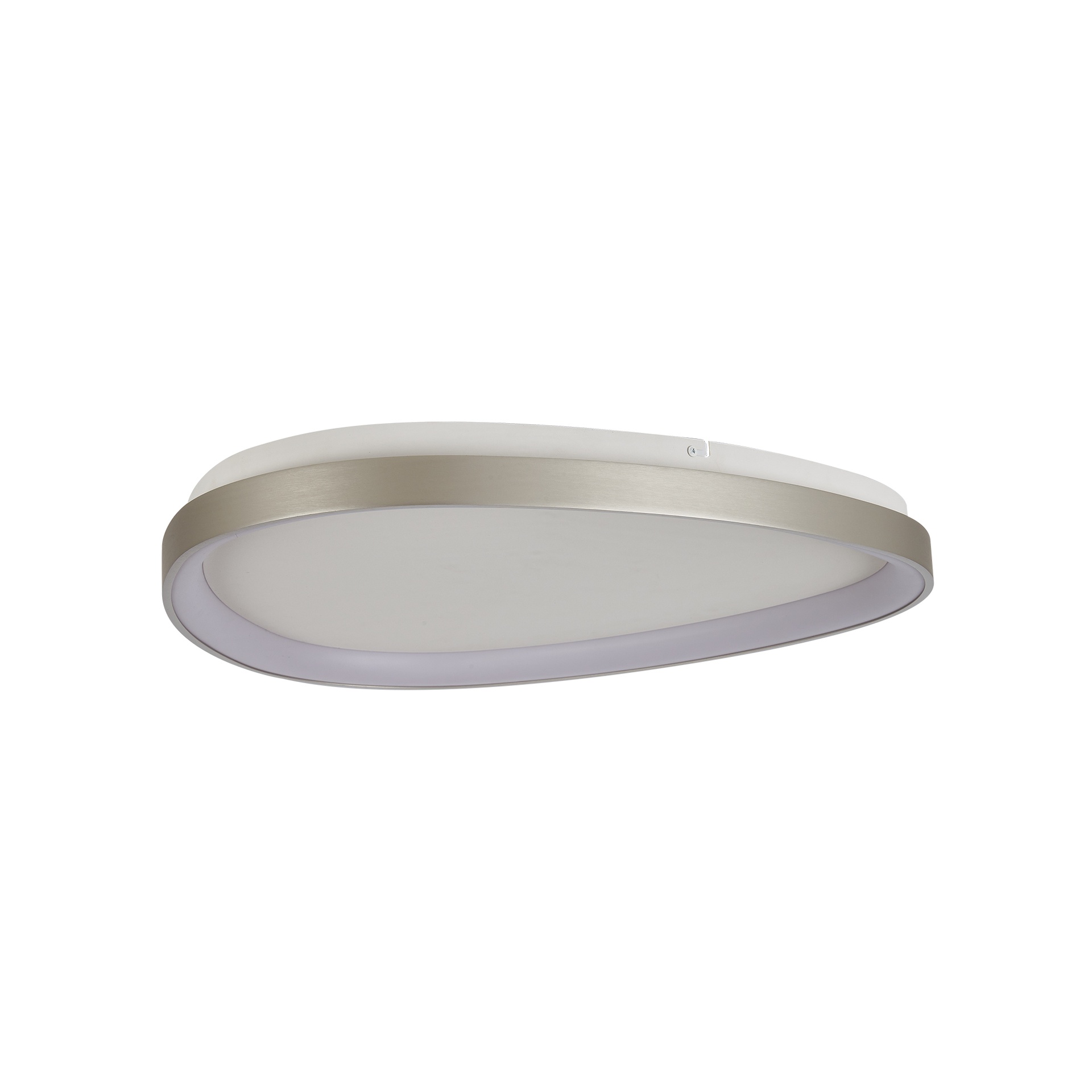 KIRORO * Plafoniera LED 38W Argento CCT 2700K-5000K TRIANGLE