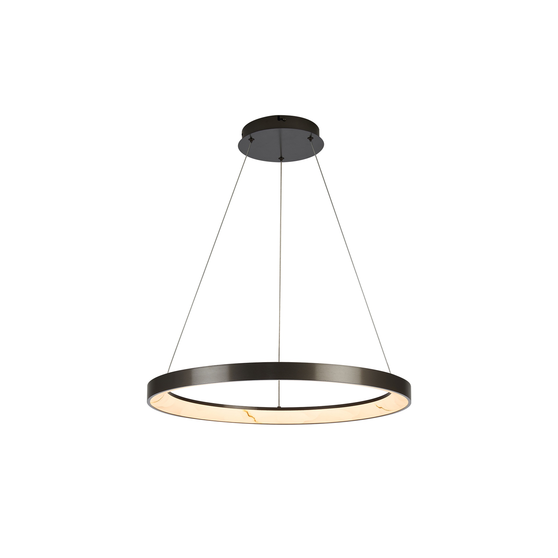 KIRORO * Lampada LED 38W Grigio scuro CCT 2700K-5000K