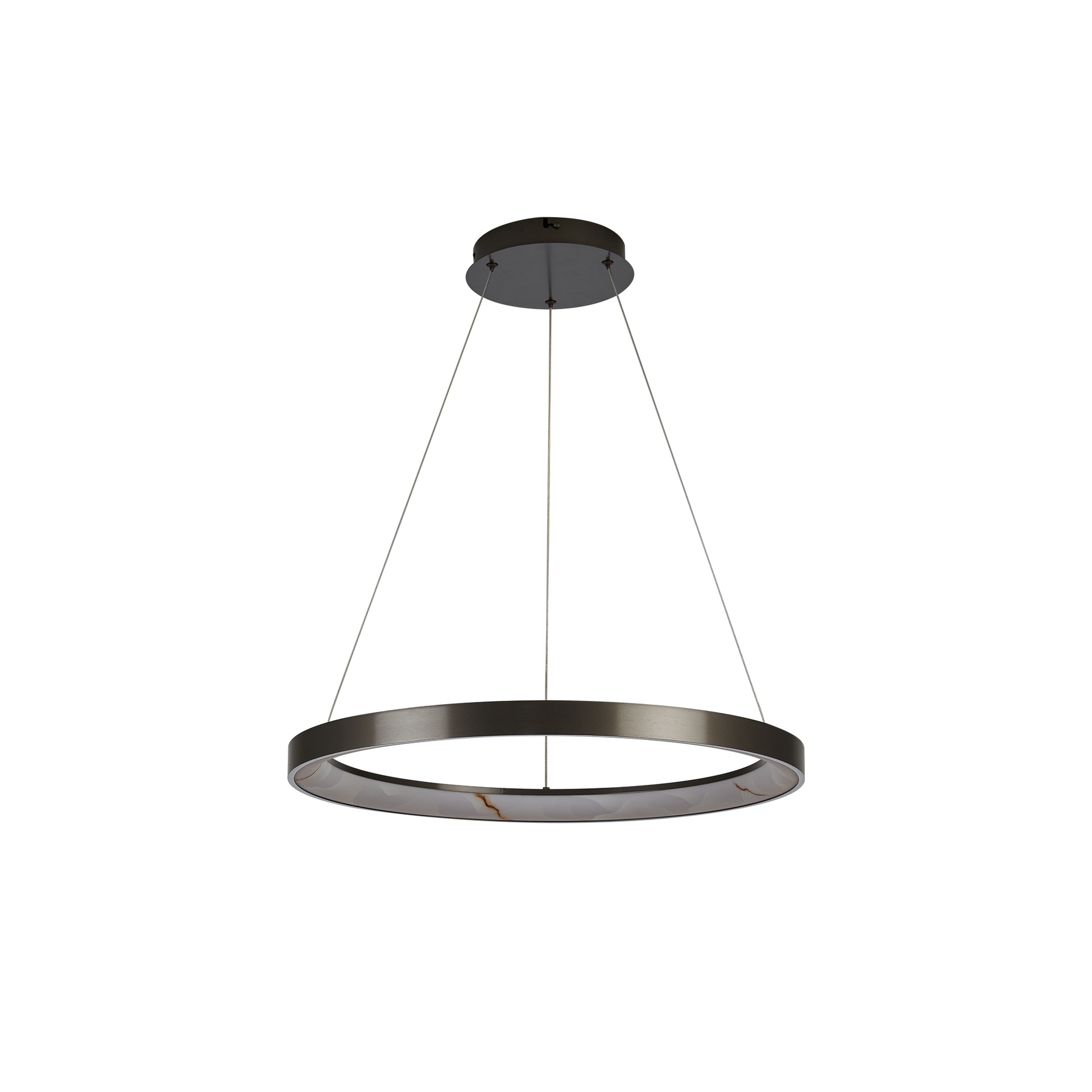 KIRORO * Lampada LED 38W Grigio scuro CCT 2700K-5000K