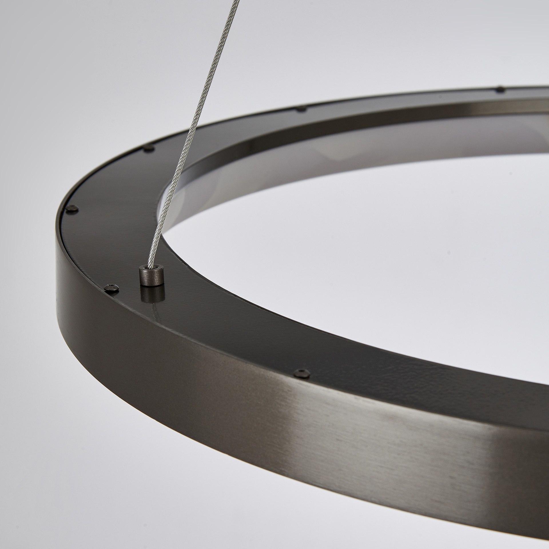 KIRORO * Lampada LED 38W Grigio scuro CCT 2700K-5000K