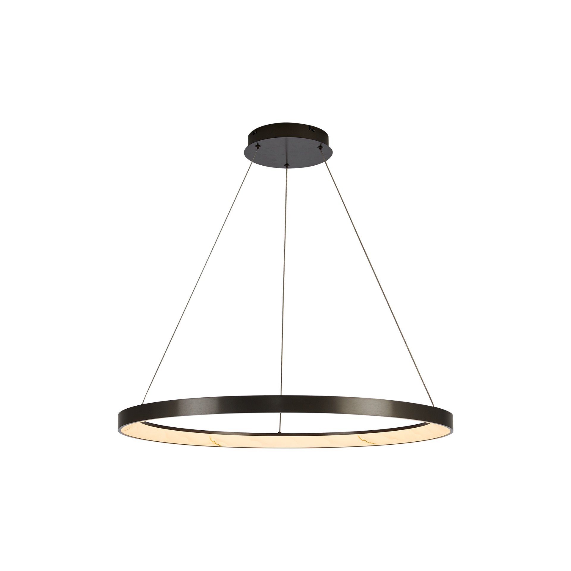 KIRORO * Lampada LED 58W Grigio scuro CCT 2700K-5000K