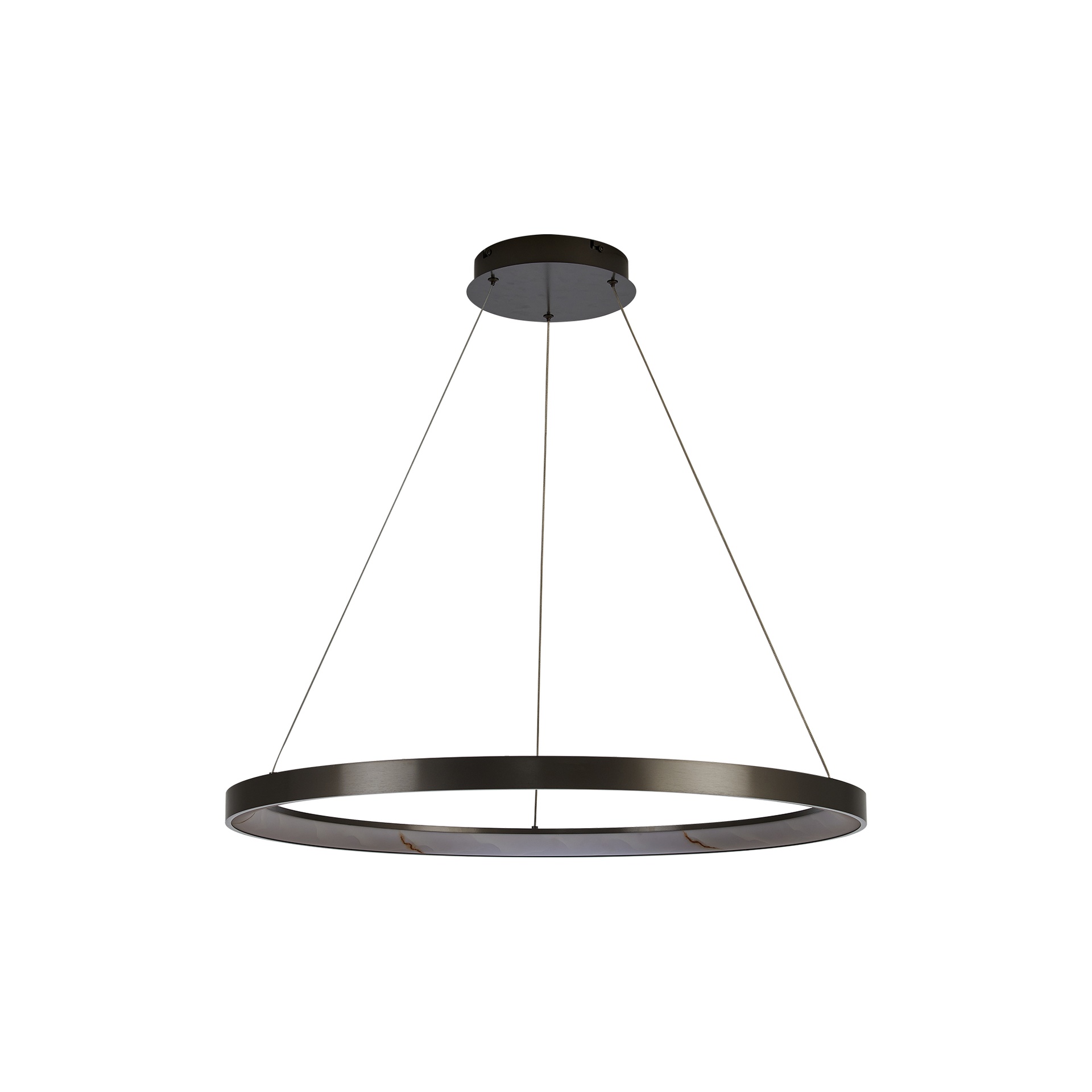 KIRORO * Lampada LED 58W Grigio scuro CCT 2700K-5000K