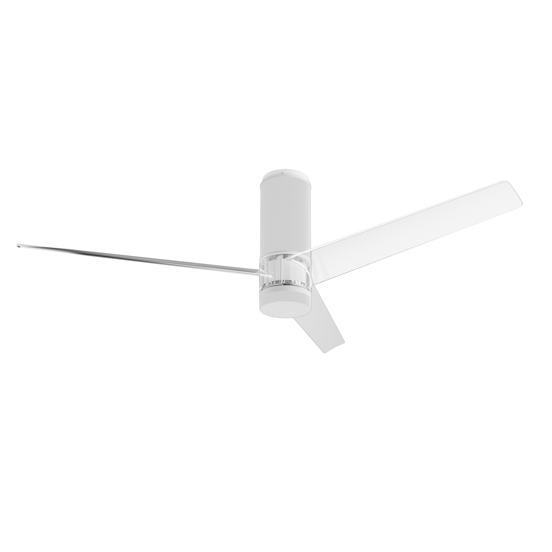 Up Down · Ventilador de aspas con luz · Blanco