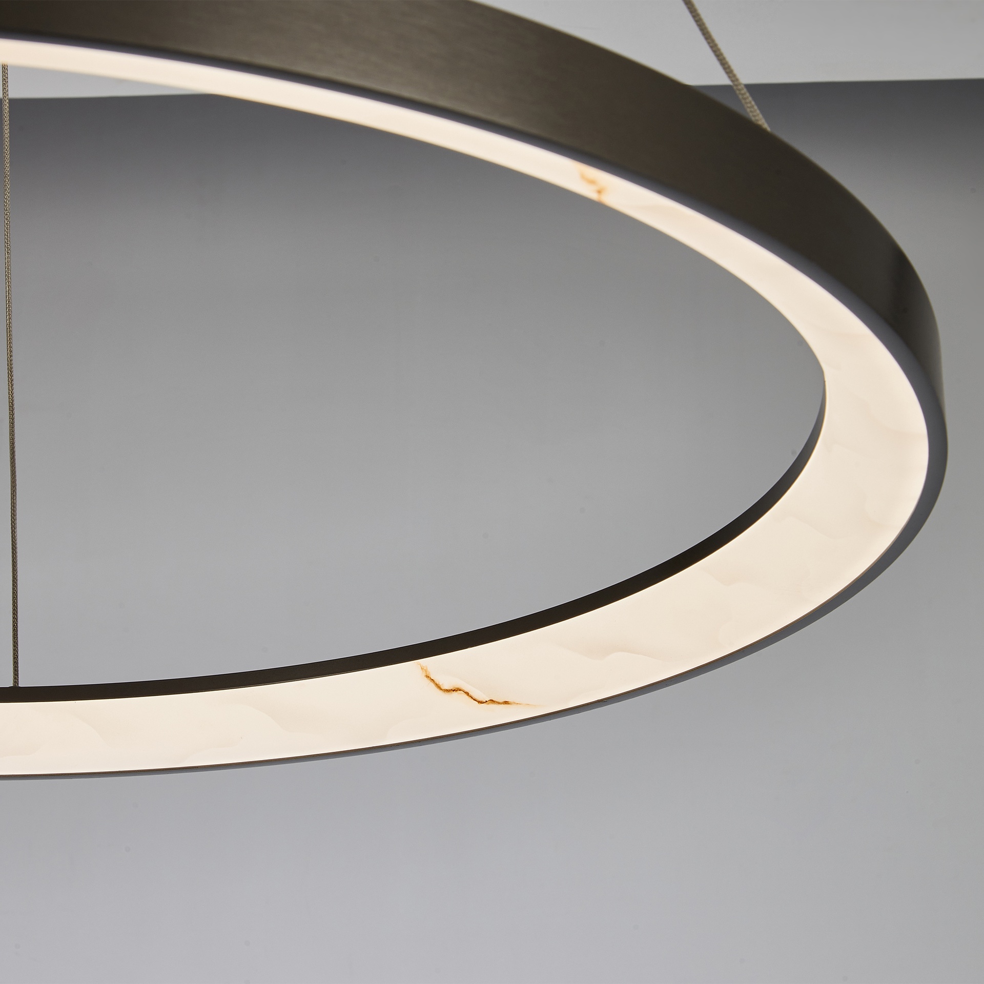 KIRORO * Lampada LED 58W Grigio scuro CCT 2700K-5000K