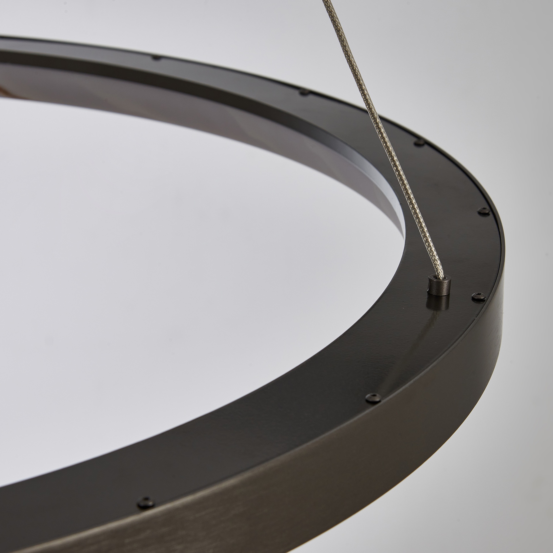 KIRORO * Lampada LED 58W Grigio scuro CCT 2700K-5000K