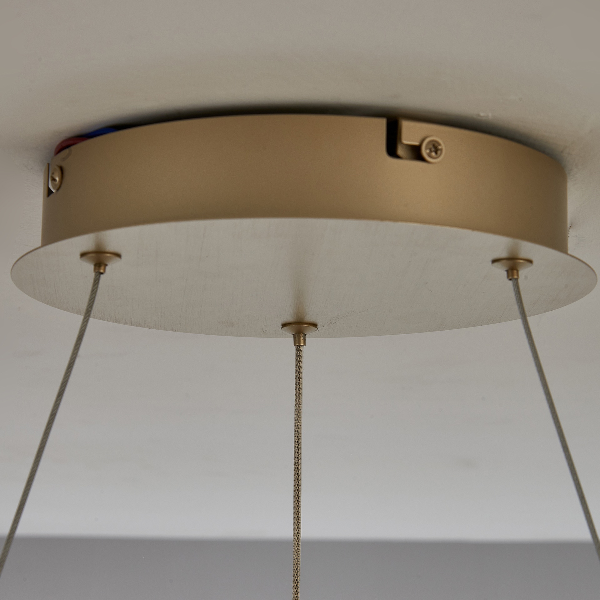 KIRORO * Pendant Lamp LED 38W Champagne CCT 2700K-5000K
