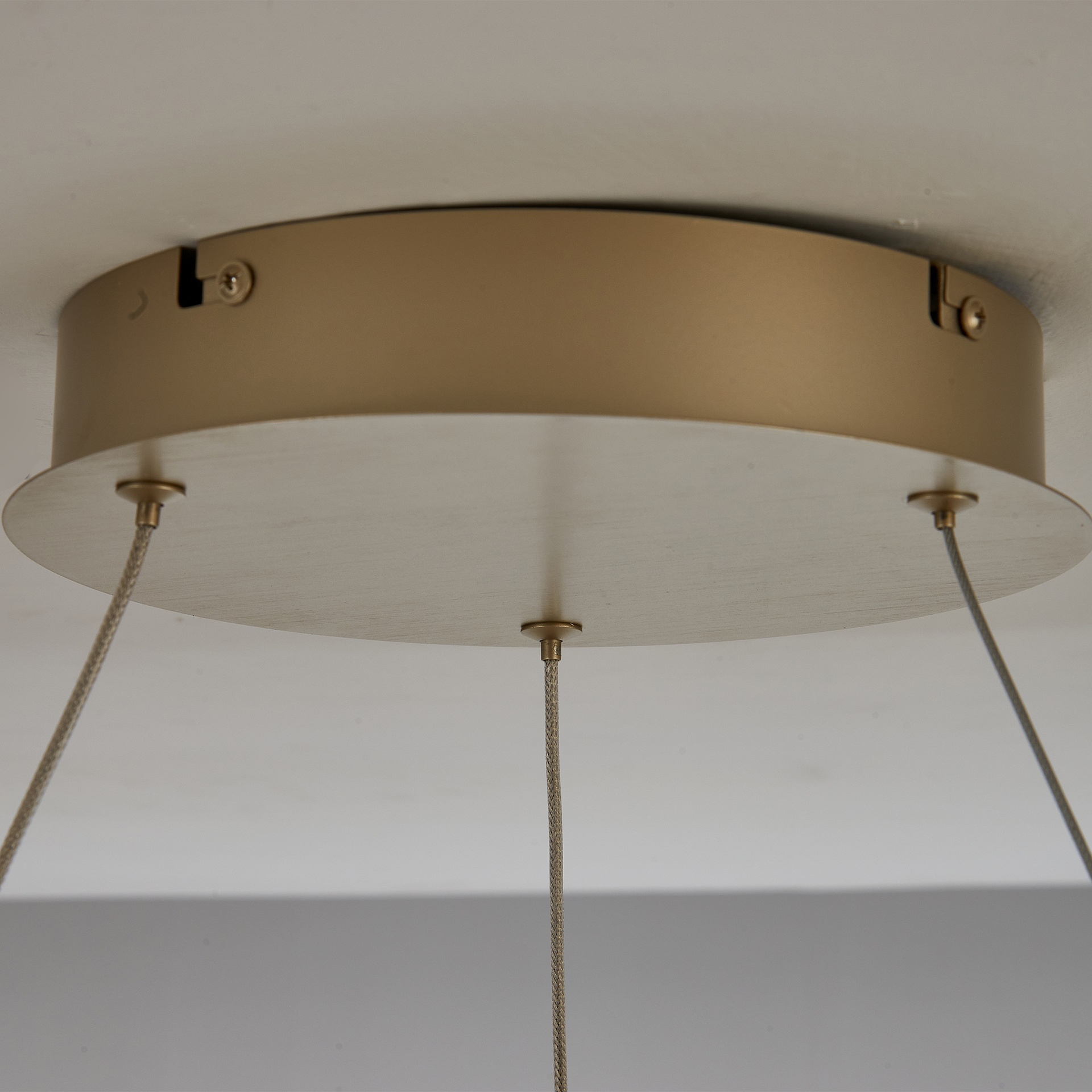 KIRORO * Pendant Lamp LED 58W Champagne CCT 2700K-5000K