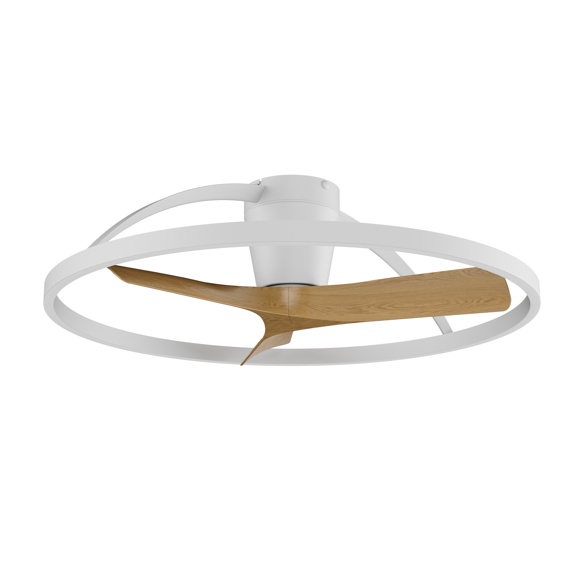 NEPAL II * FAN / LED CEILING - WHITE / WOOD