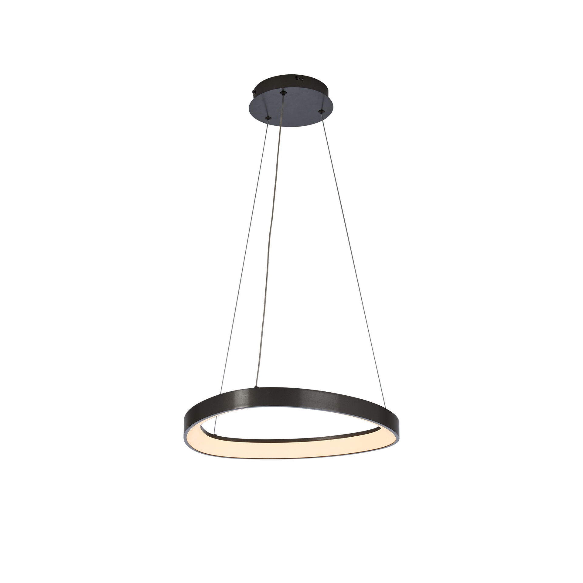 KIRORO * Lampada LED 28W Grigio scuro CCT 2700K-5000K
