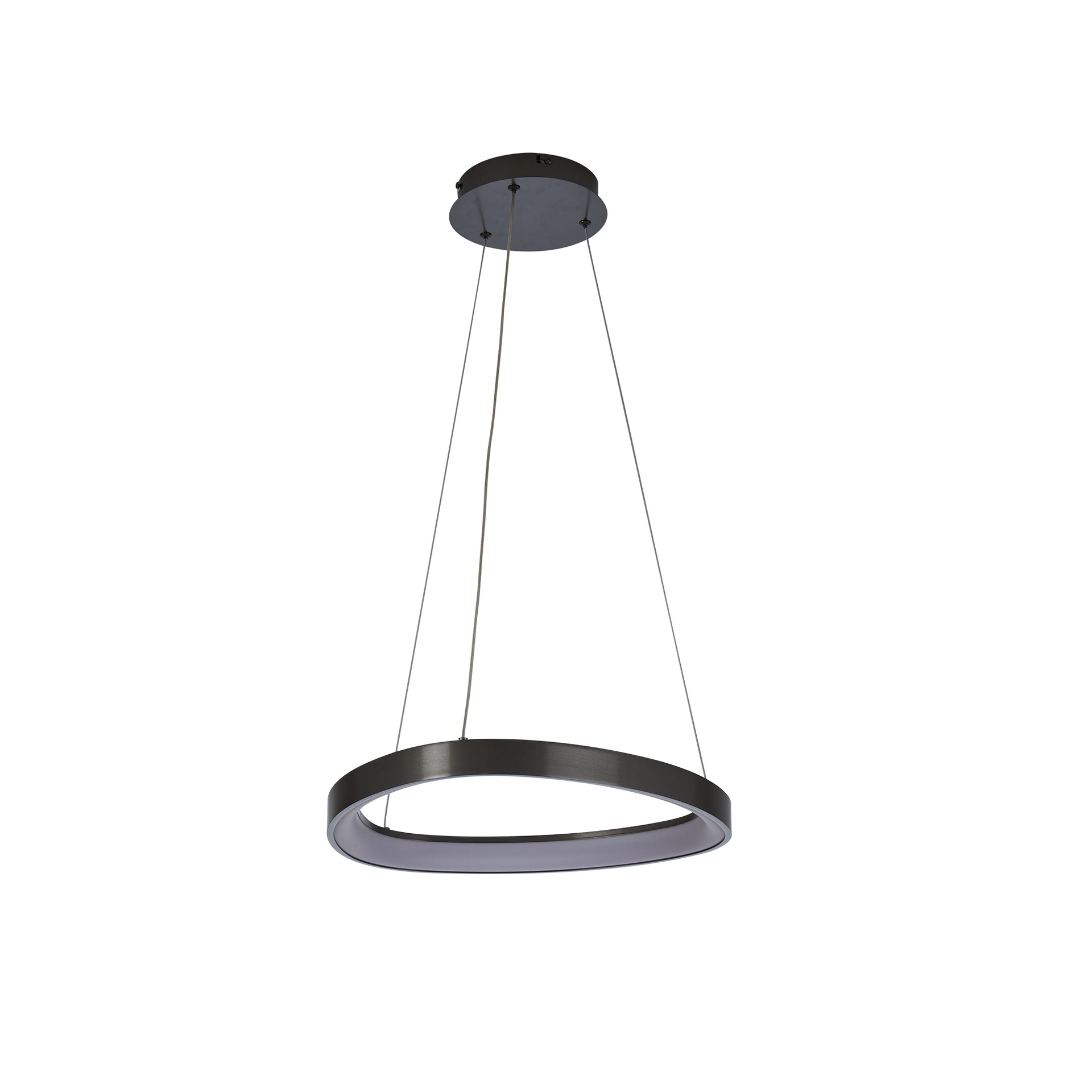 KIRORO * Lampada LED 28W Grigio scuro CCT 2700K-5000K