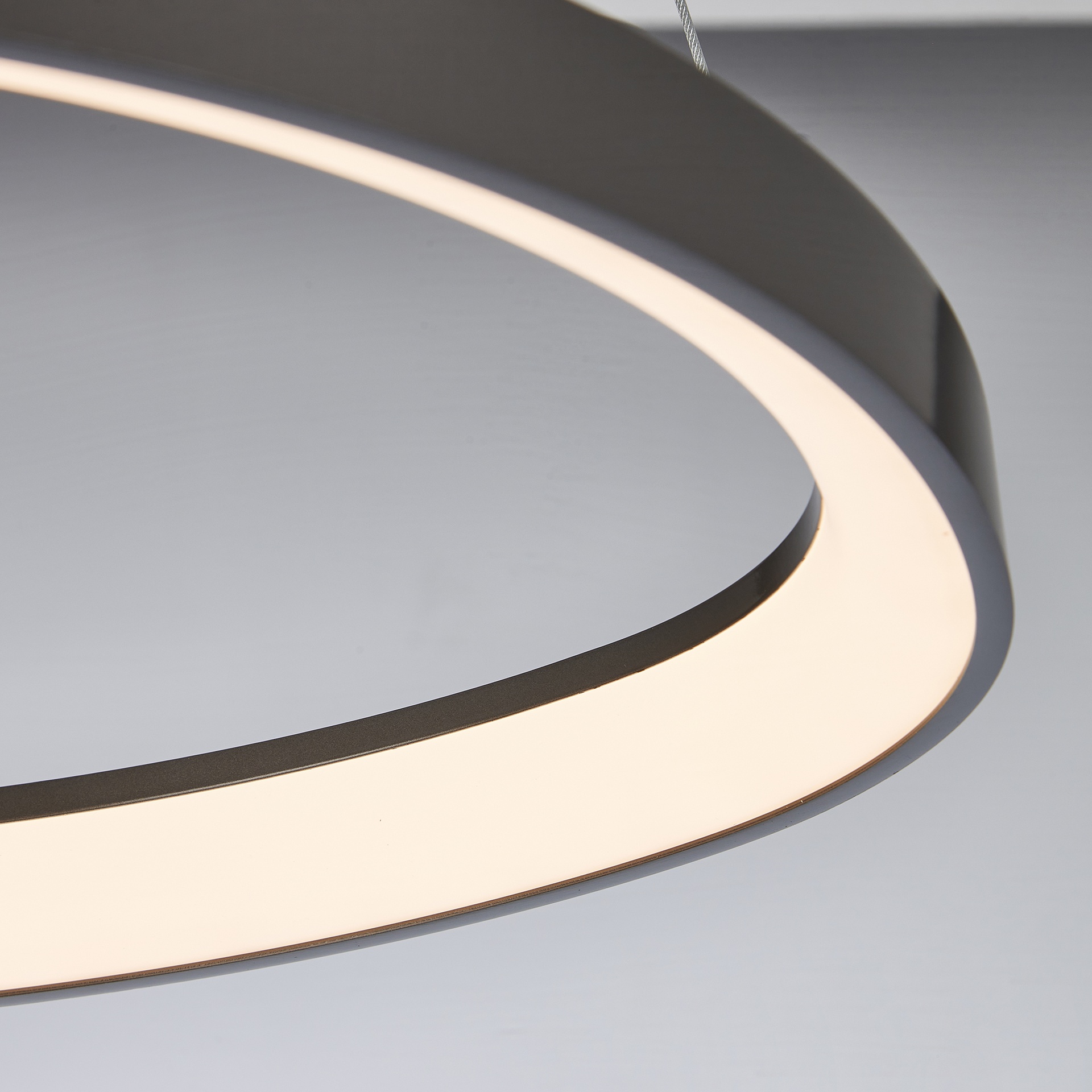 KIRORO * Lampada LED 28W Grigio scuro CCT 2700K-5000K