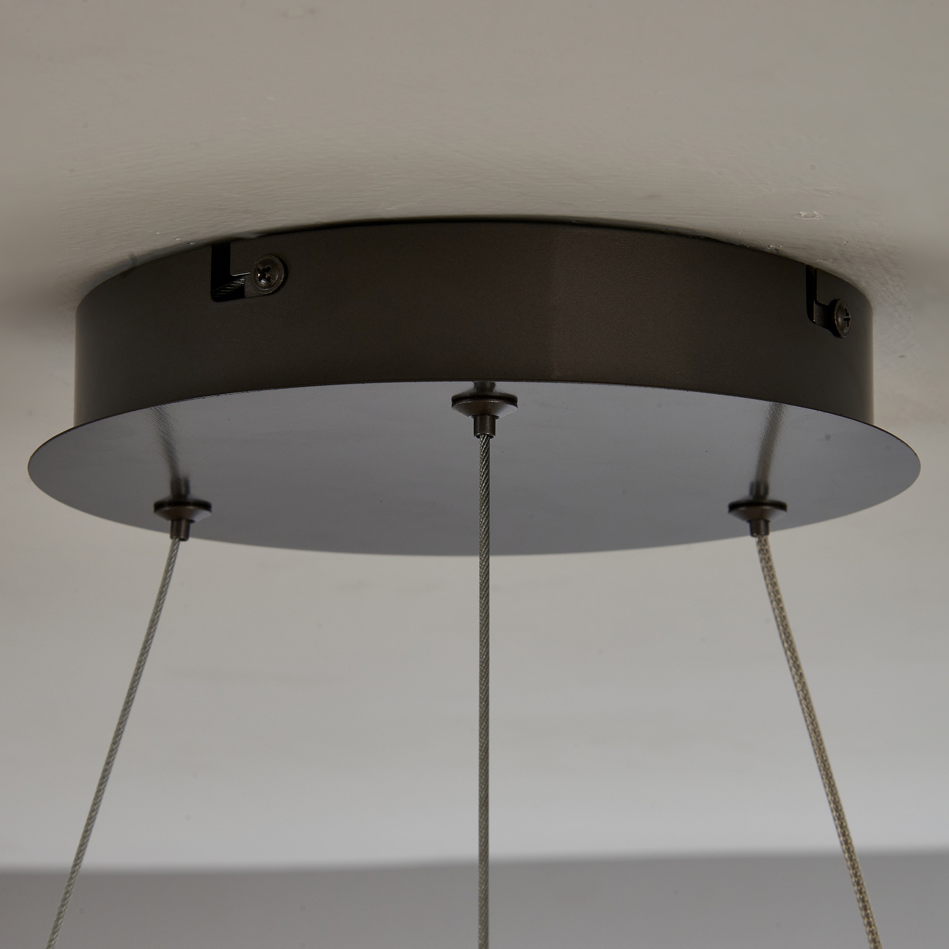 KIRORO * Pendant Lamp LED 38W Brushed Dark Grey CCT 2700K-5000K