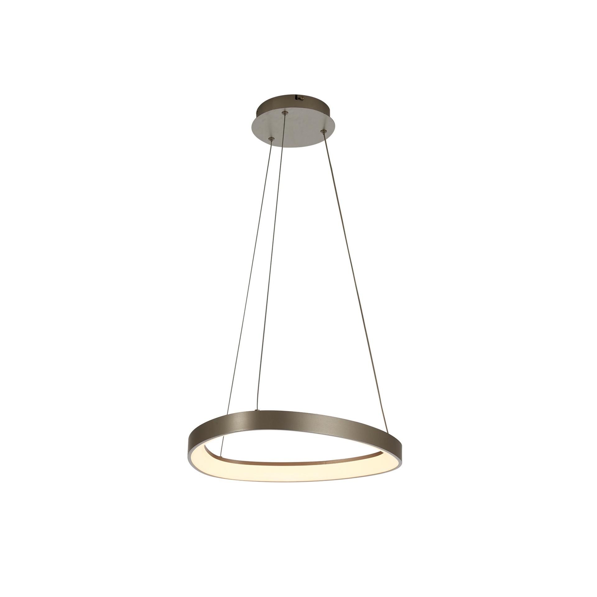 KIRORO * Lampada LED 28W Argento CCT 2700K-5000K