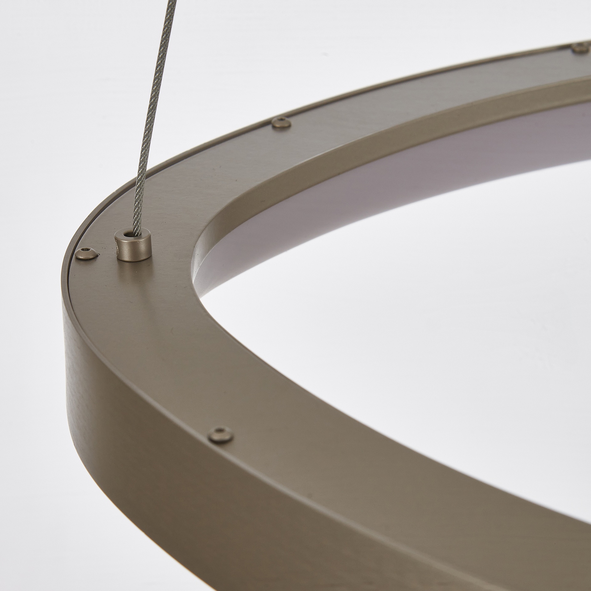 KIRORO * Lampada LED 28W Argento CCT 2700K-5000K