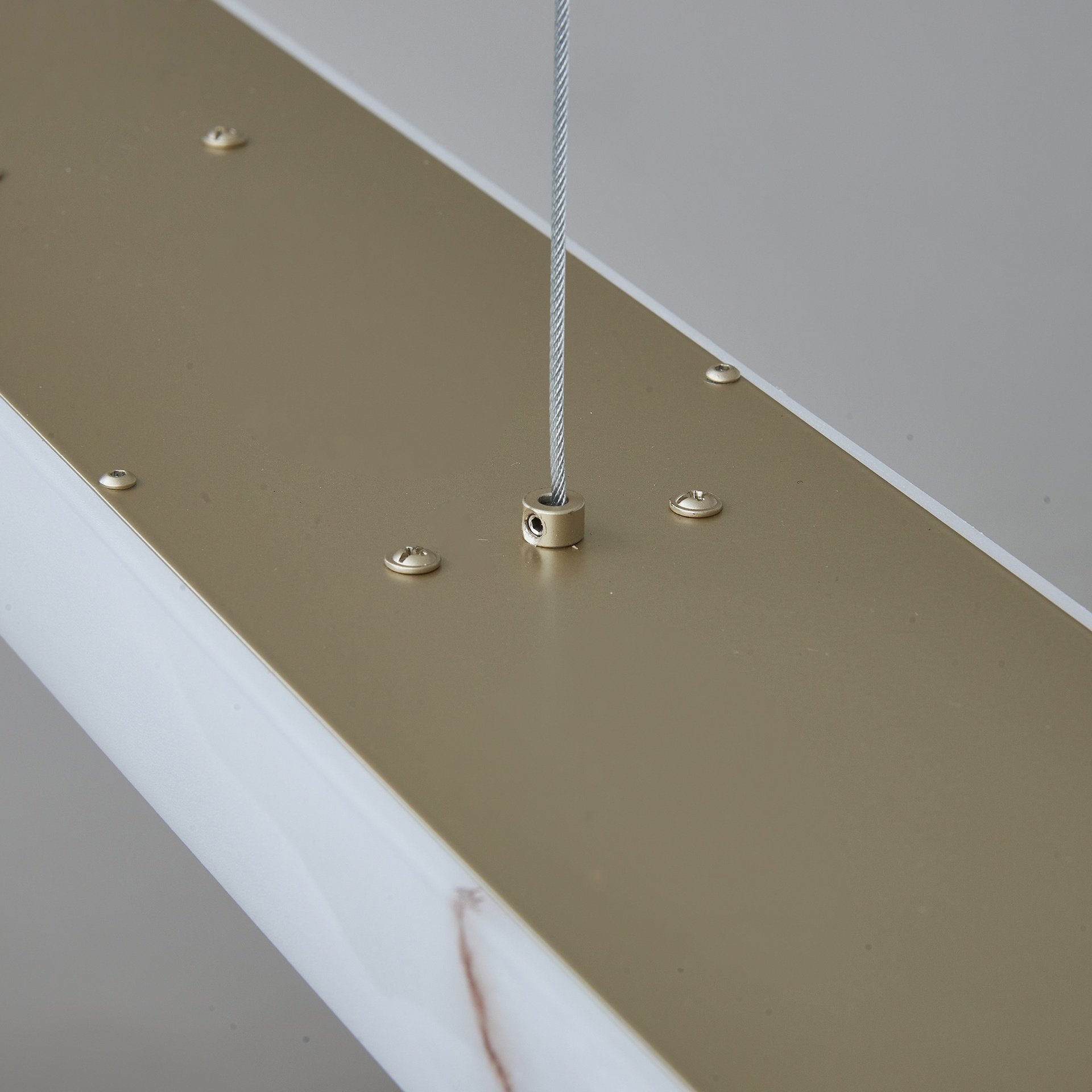 KIRORO * Pendant Lamp LED 46W Champagne CCT 2700K-5000K