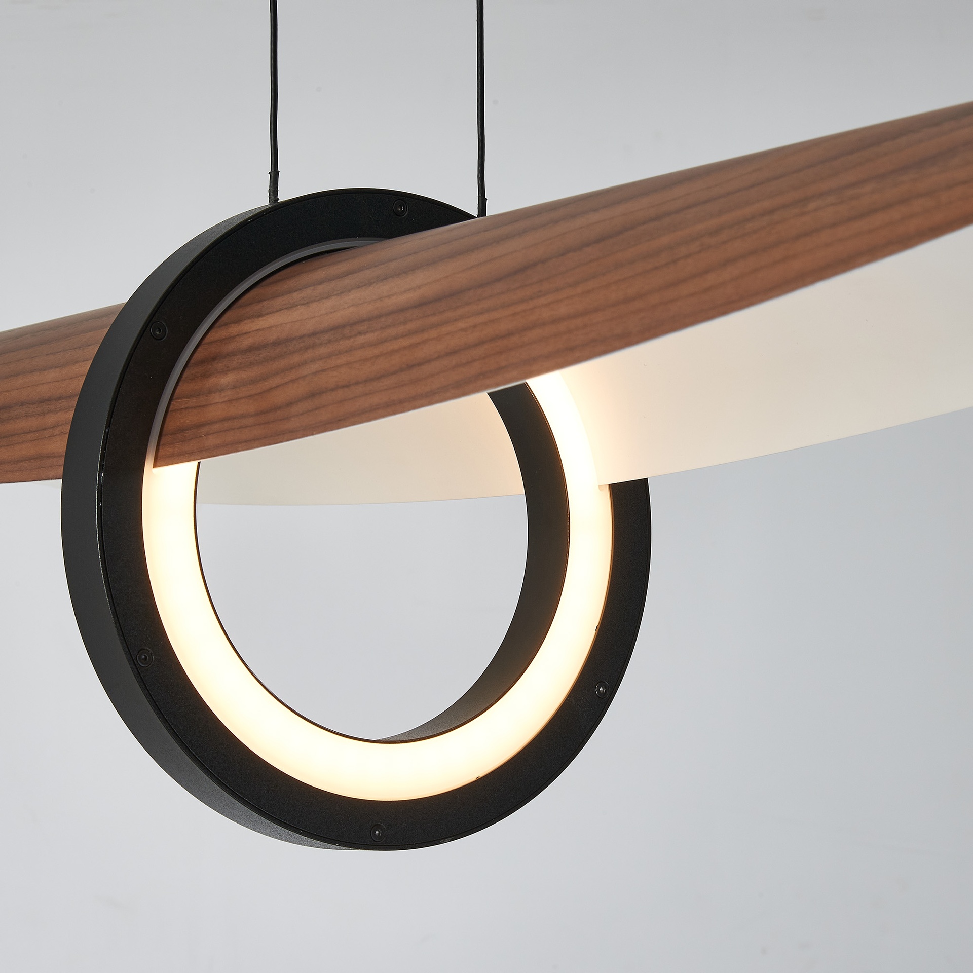 ÓRBITA * LÁMPARA LED - 2700K DIMMABLE NOGAL