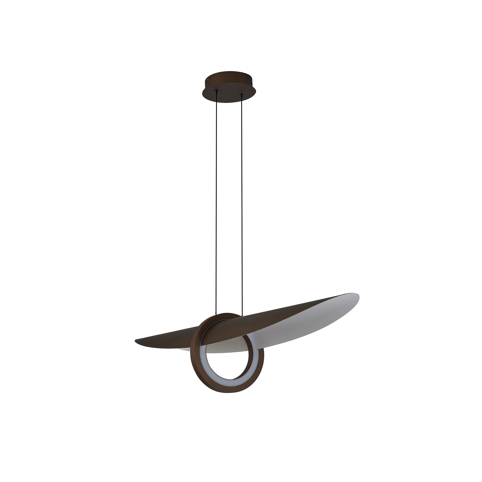 ORBITA * Lampada LED - 2700K -  Marrone moka