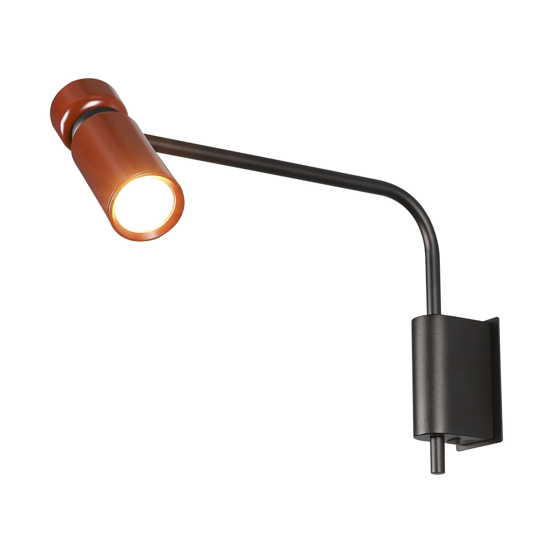 LUMINARI * Applique GU10 NOIR +Bordeaux