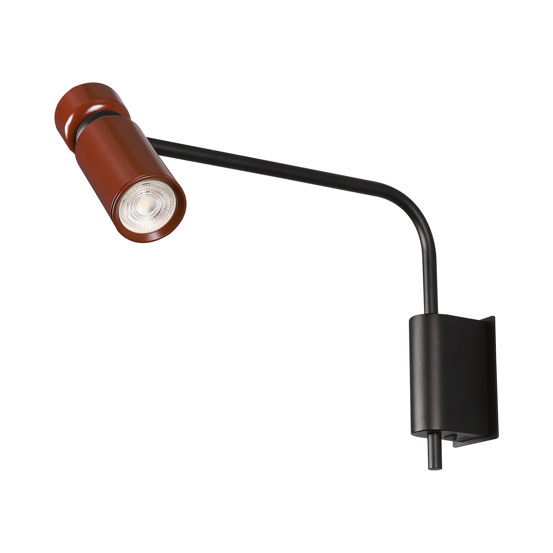 LUMINARI * Applique GU10 NOIR +Bordeaux