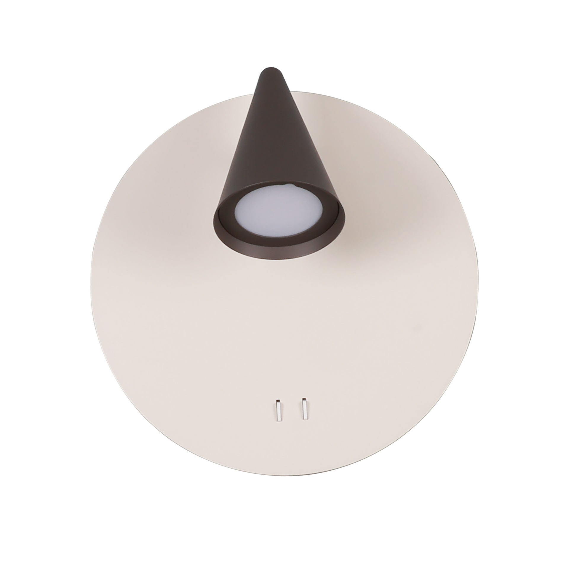 Ciclope · Lampade da parete · Grigio caldo