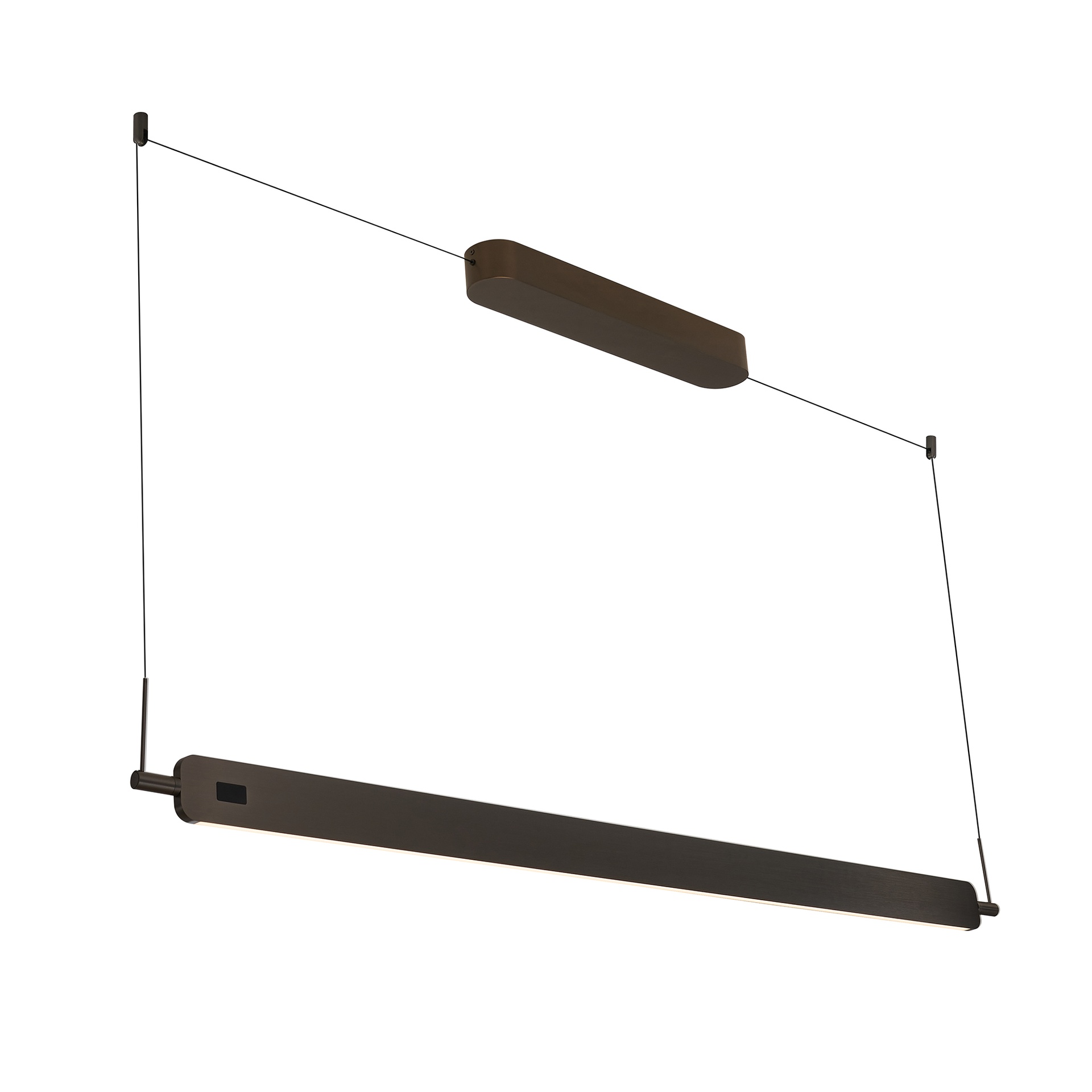 BLADE * Lampada LED 50W CCT 2700-5000K Grigio spazzolato