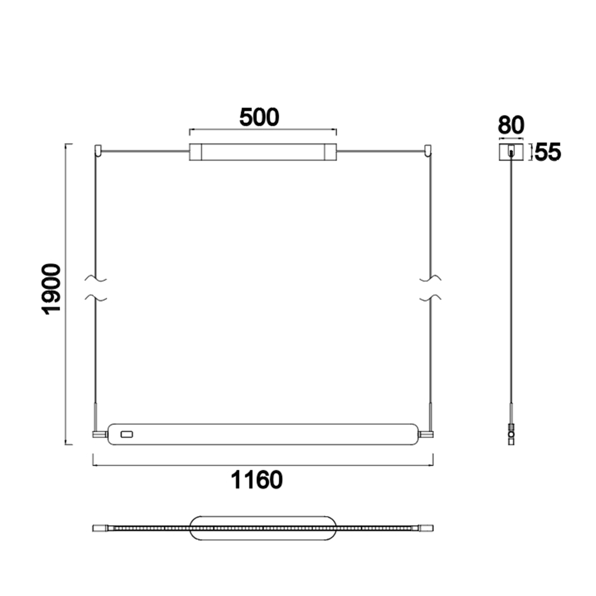 Blade · Luminaires de plafond · Champagne Pâle