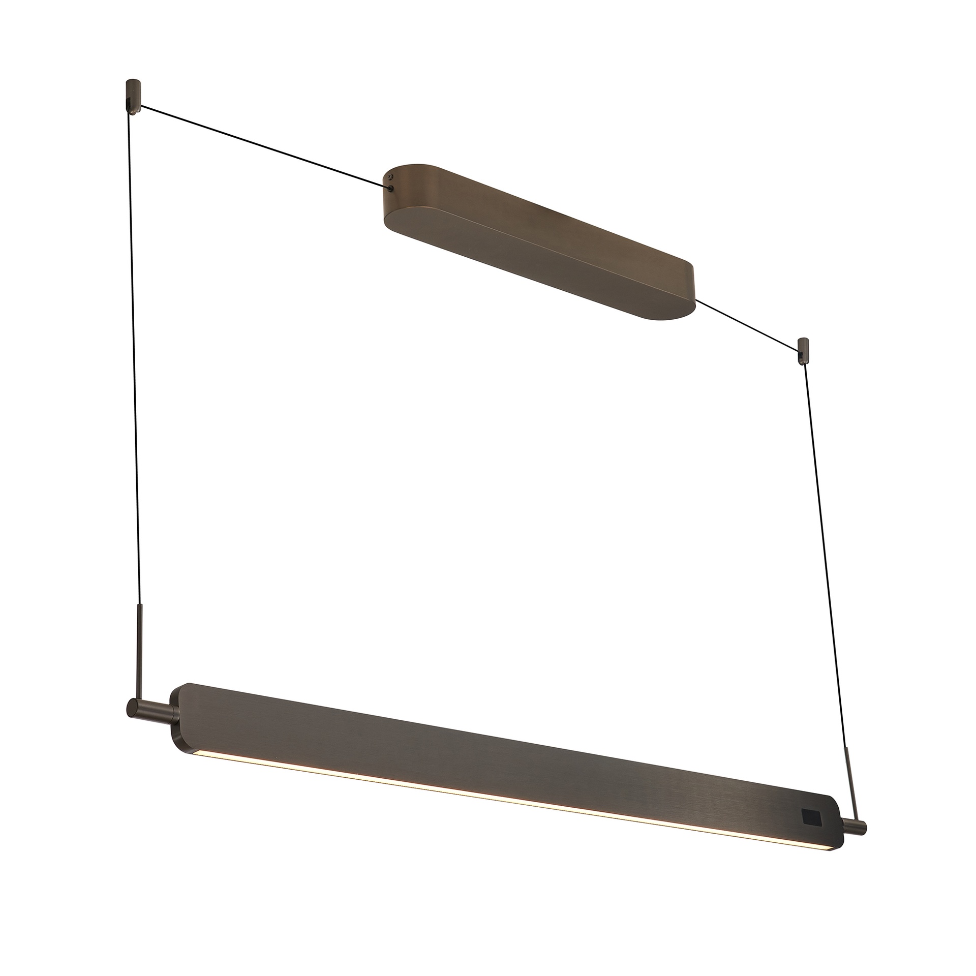 BLADE * Luminaire LED 40W CCT 2700-5000K Gris brossé