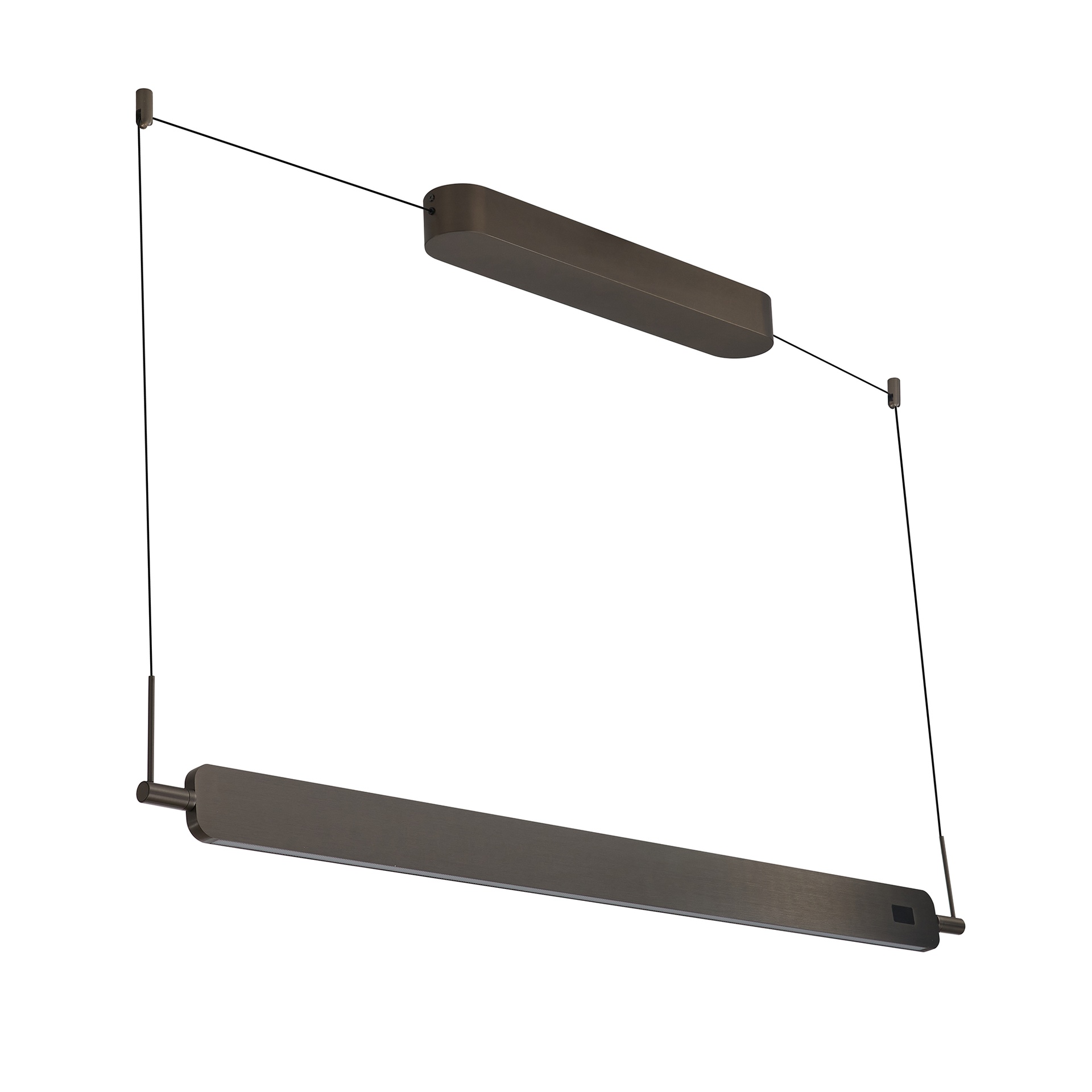 BLADE * Luminaire LED 40W CCT 2700-5000K Gris brossé
