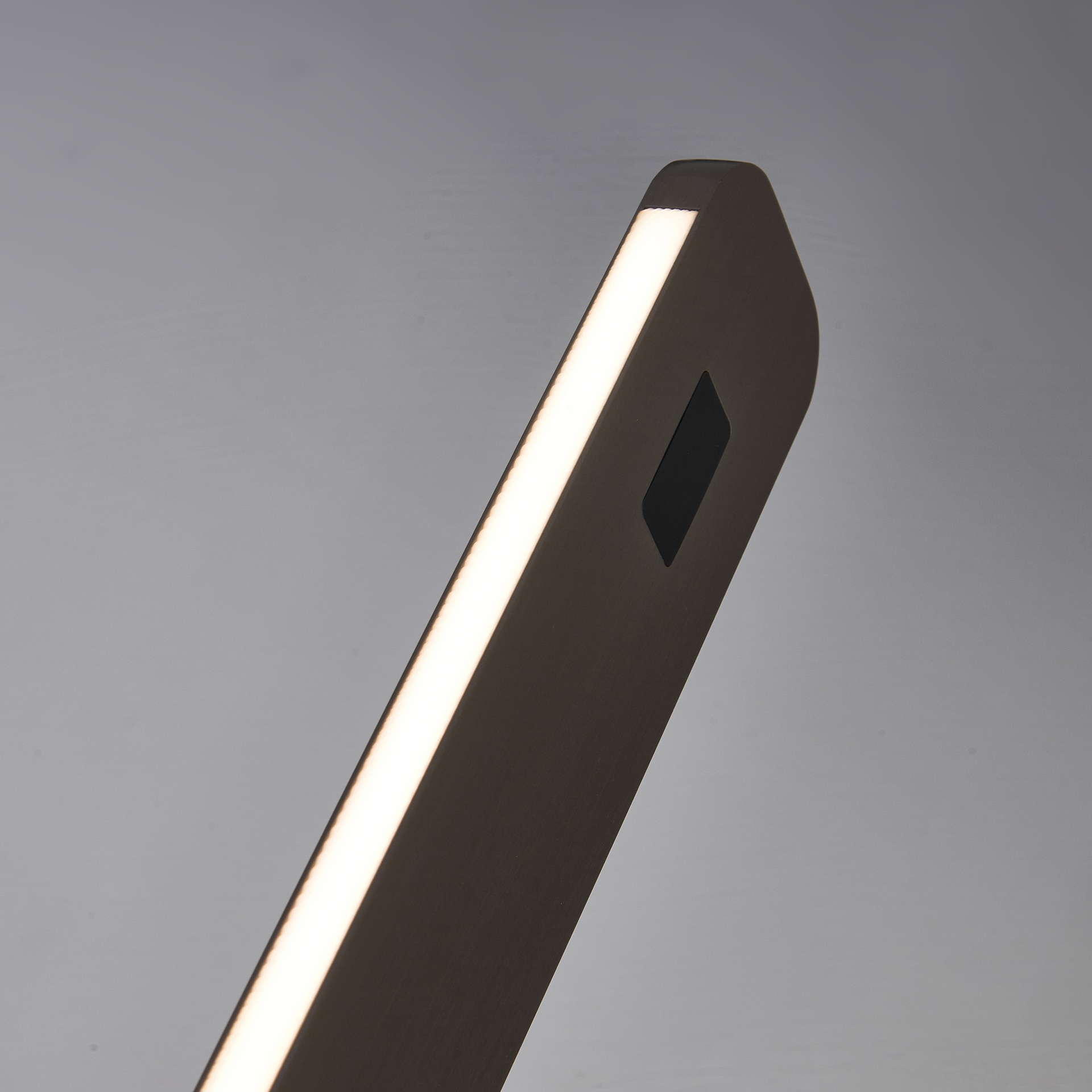 Blade · Lampade da terra · Grigio spazzolato