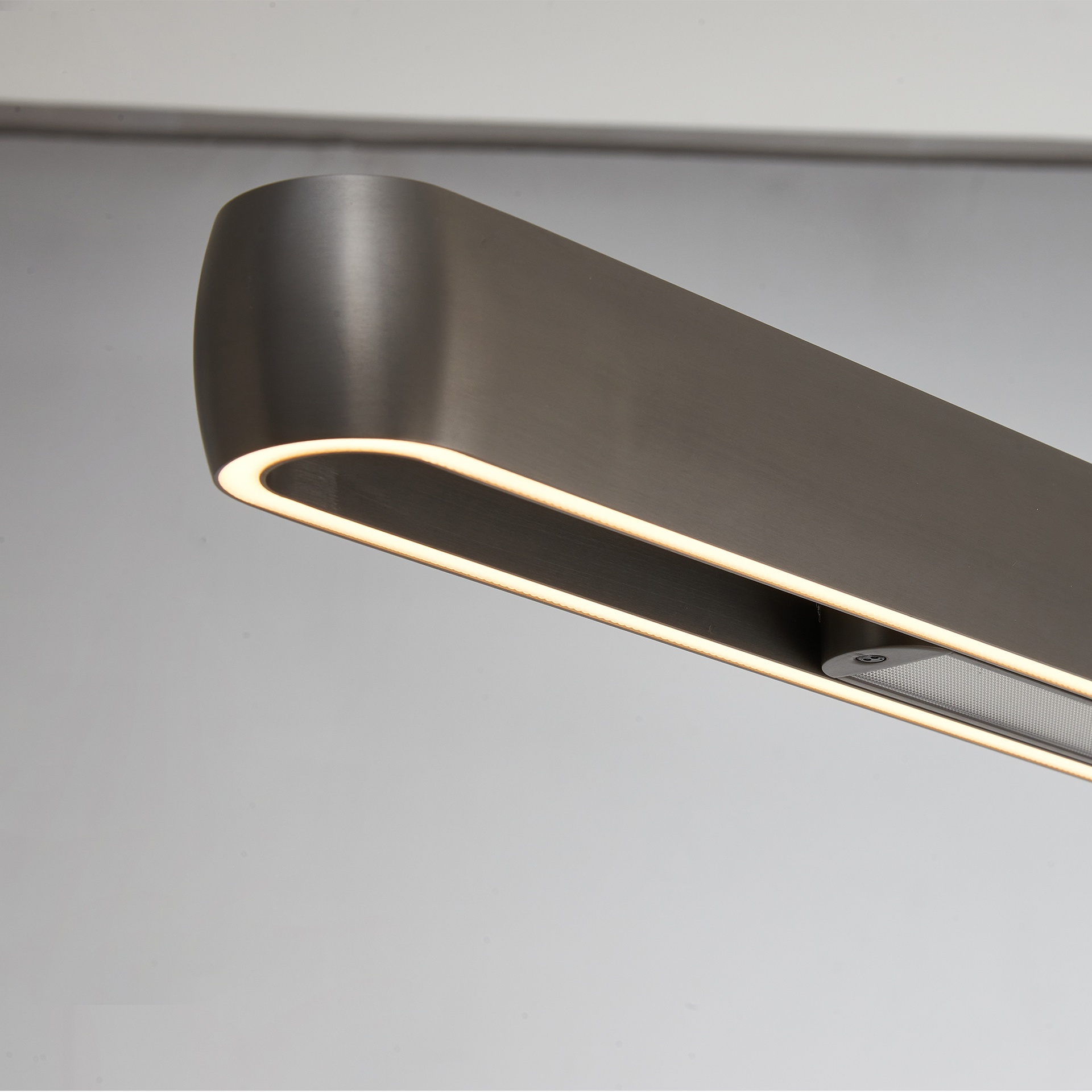 QUANTUM * Pendant light LED 3000K Brushed grey