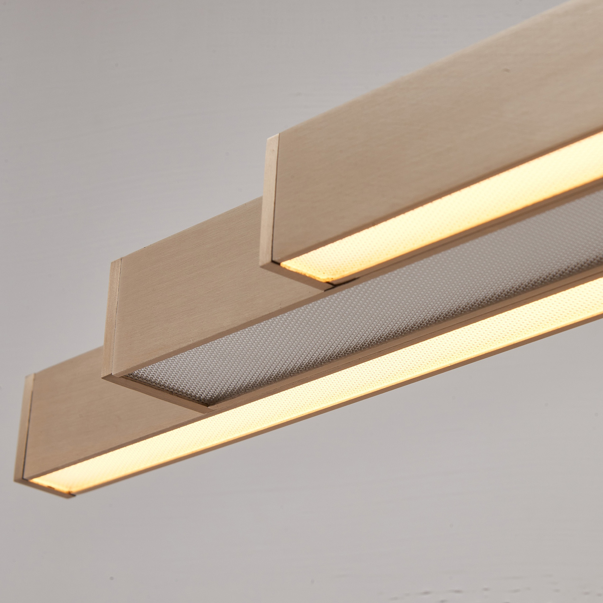 NEXUS * Lampada LED 80W CCT 2700-5000K Champagne Spazzolato