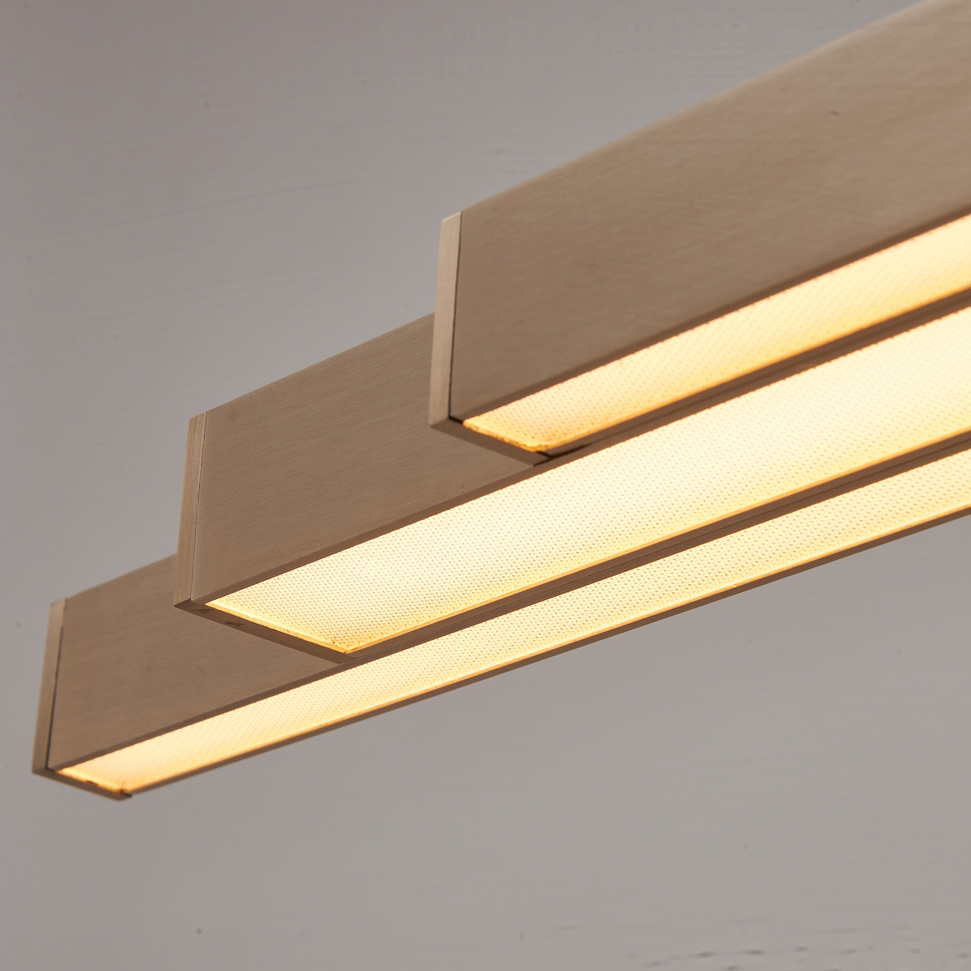 NEXUS * Lampada LED 80W CCT 2700-5000K Champagne Spazzolato