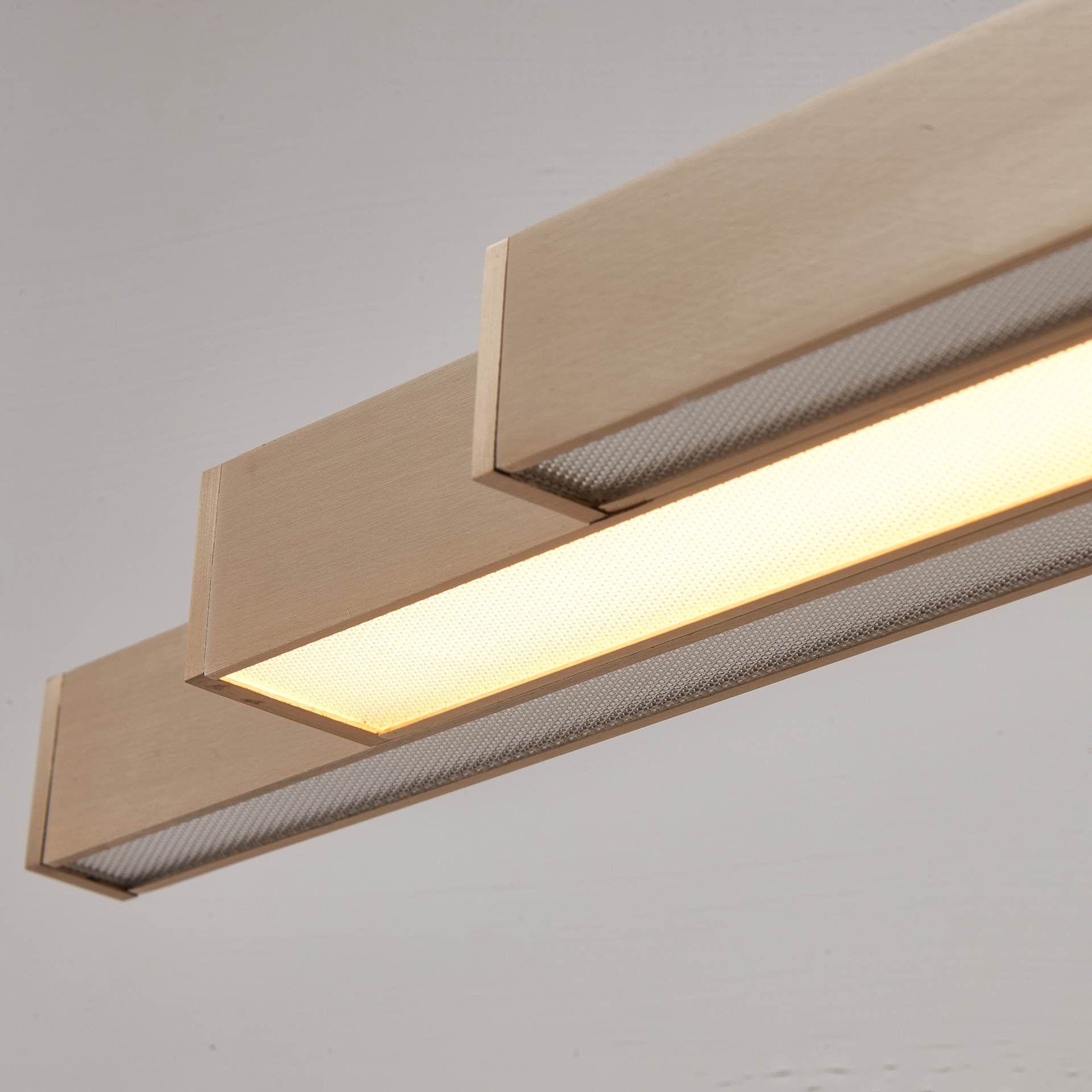 NEXUS * Lampada LED 80W CCT 2700-5000K Champagne Spazzolato
