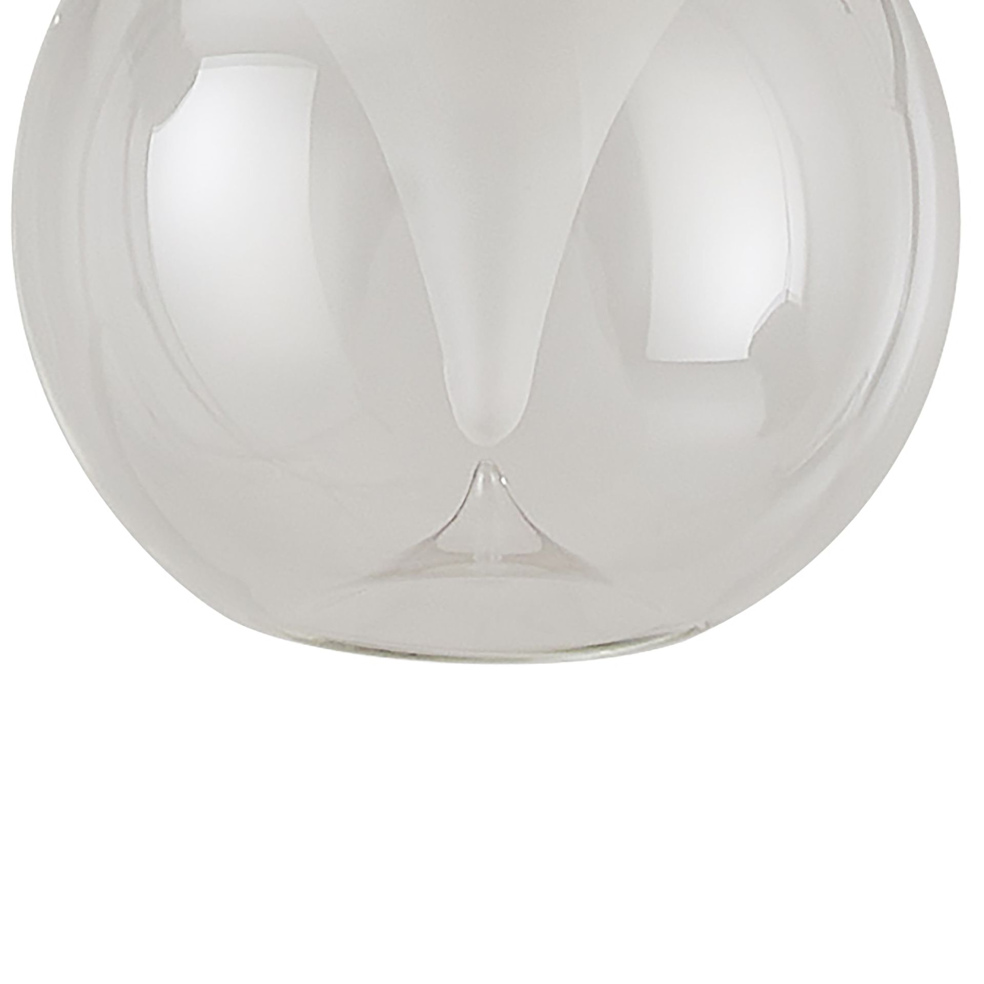ANDROMEDA * PENDANT 1L - GOLD BASE PLATE - TRANSPARENT GLASS 8941