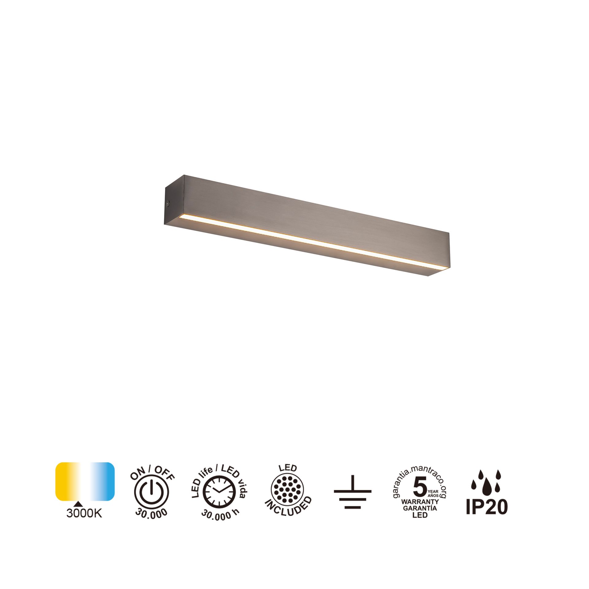 Elegance · Luminaires muraux · Gris