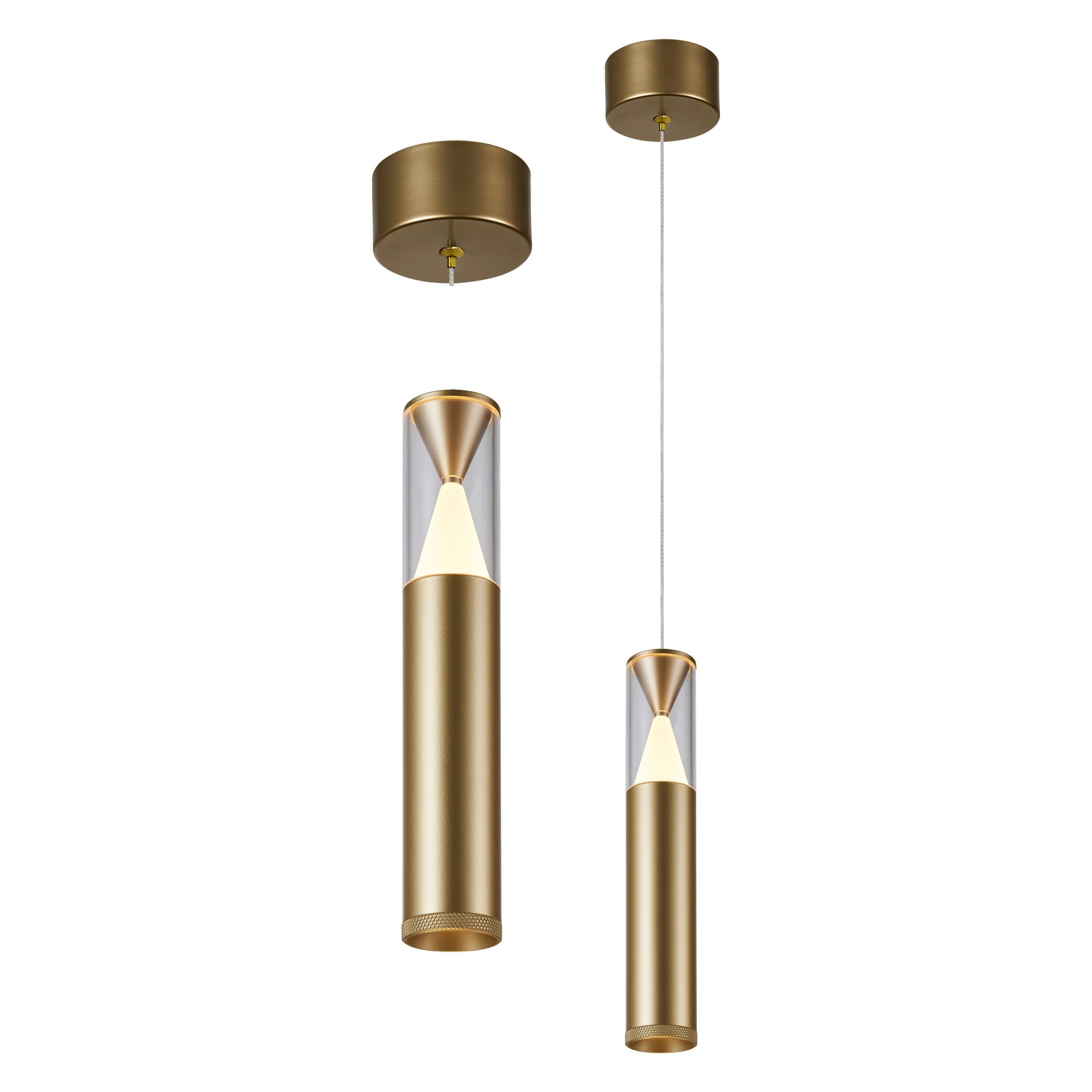 SPARK * SOSPESO 1L LED 7W - ORO PINTURA