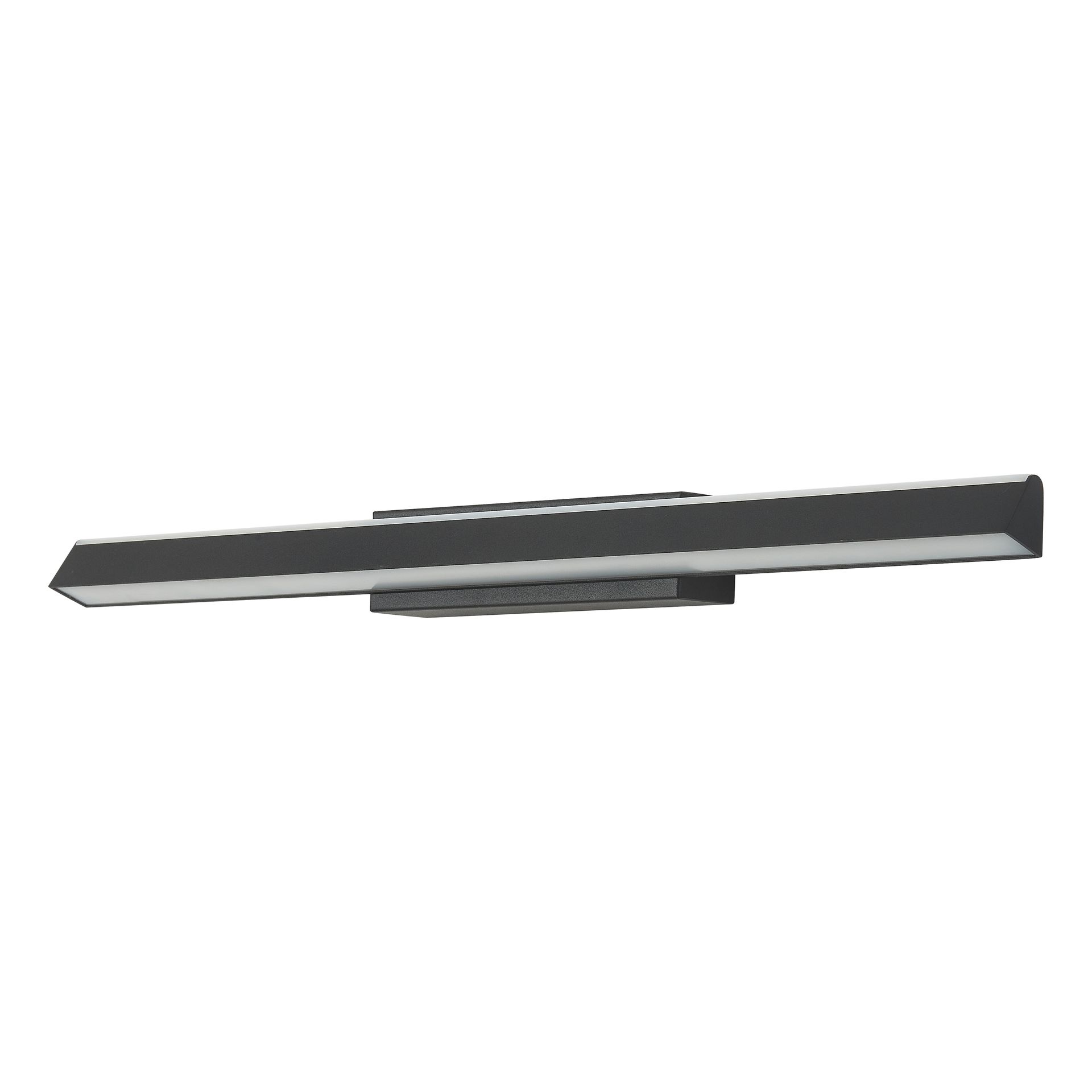 LINEALE * PLAFONIERA LED 22W - NERO SABBIATO
