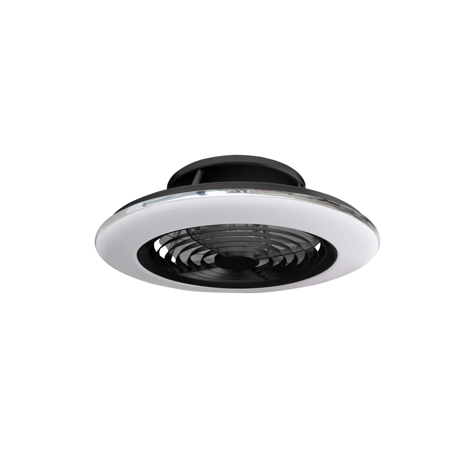 ***OFER/DES*** ALISIO MINI * VENTILATORE NERO LED CON TELECOMANDO