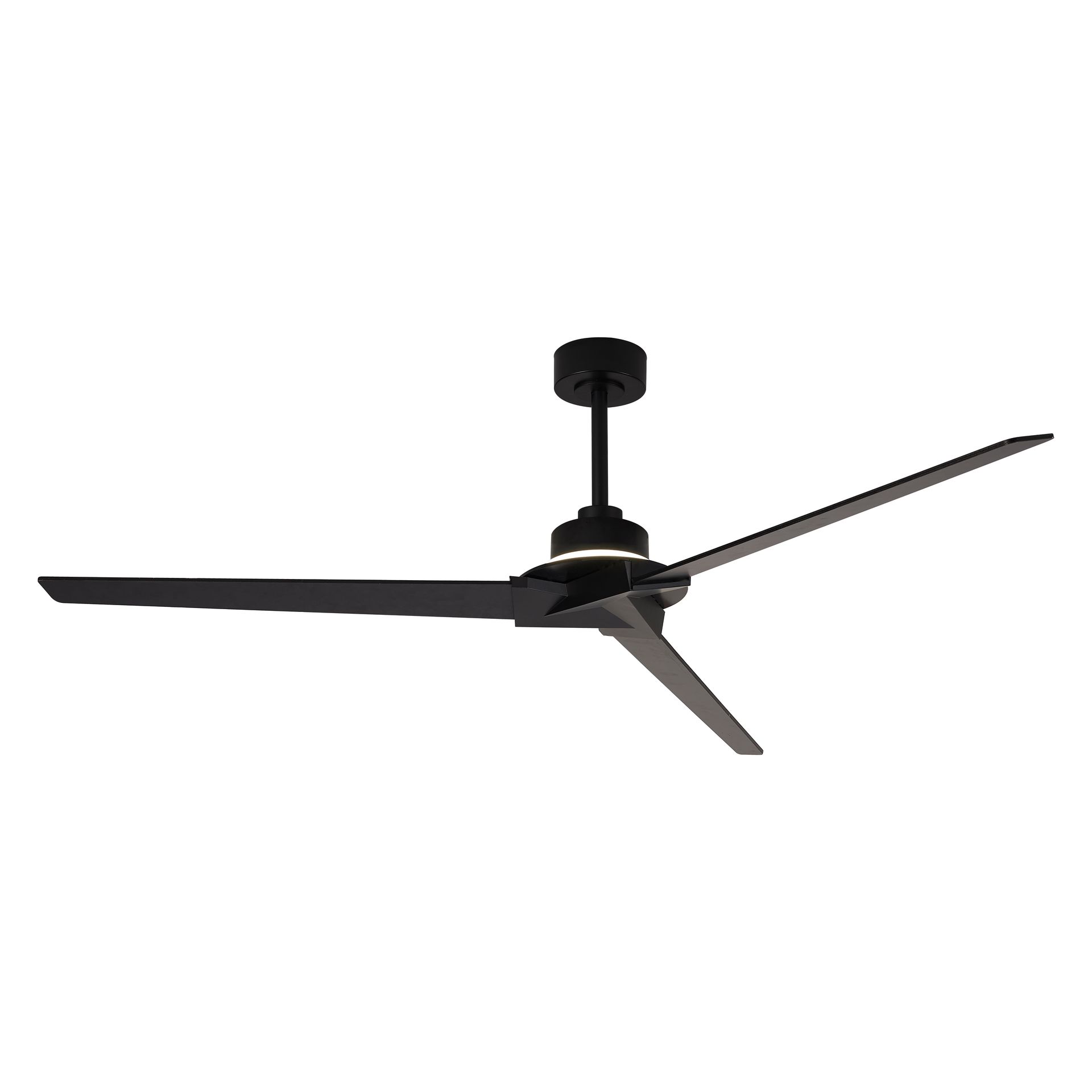 BRISA * IP44 BLACK FAN/WOOD LED 20W-2700K-5000K