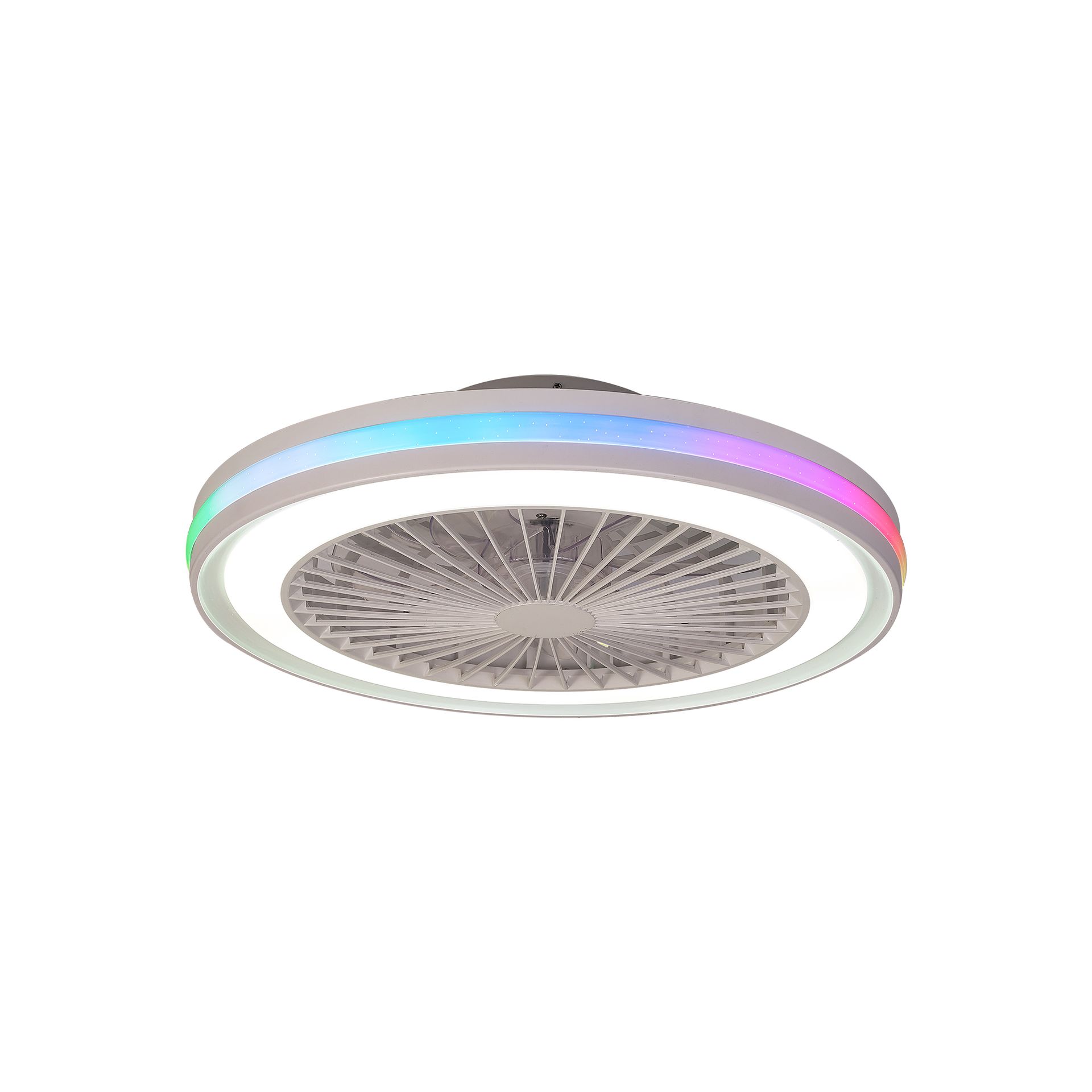 GAMER * PLAFÓN / VENTILADOR - BLANCO - RGB - 47 CM - 4200LM
