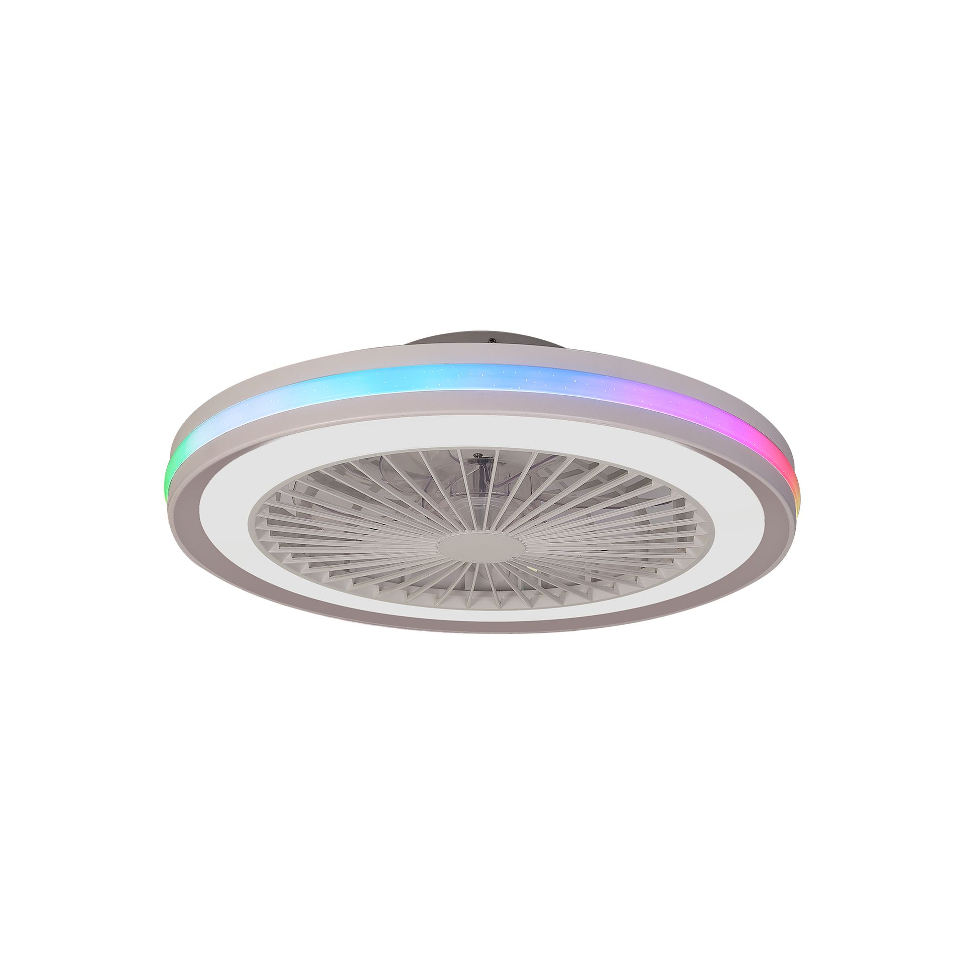 GAMER * PLAFÓN / VENTILADOR - BLANCO - RGB - 47 CM - 4200LM