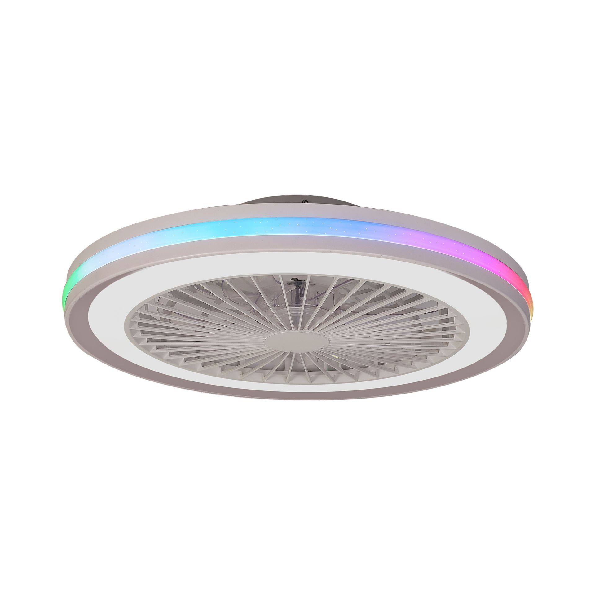 GAMER * CEILING / FAN - WHITE - RGB - 56 CM - 4800 LMS