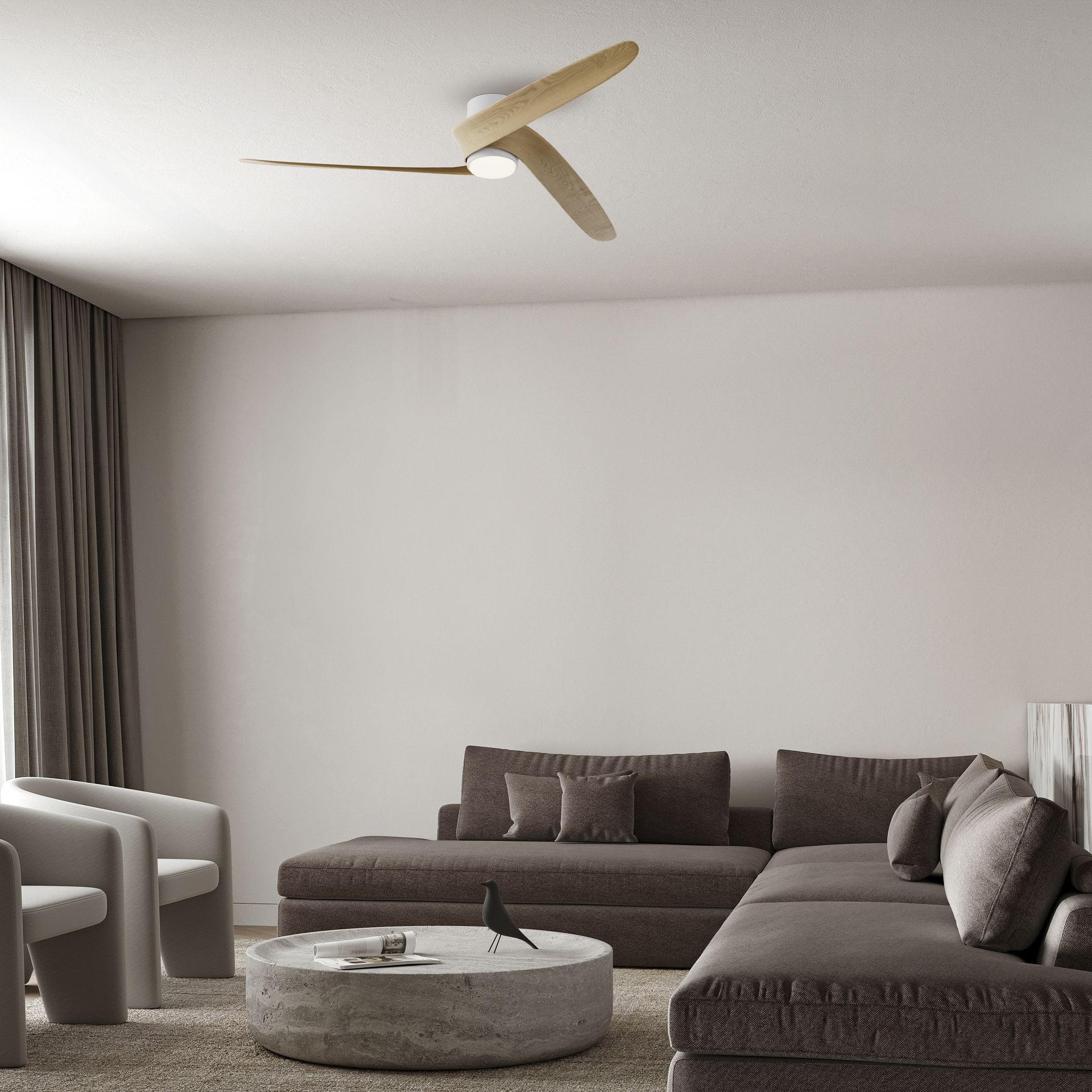 GROENLAND M* VENTILATORE LED 20W-2700K-5000K  ****LF****